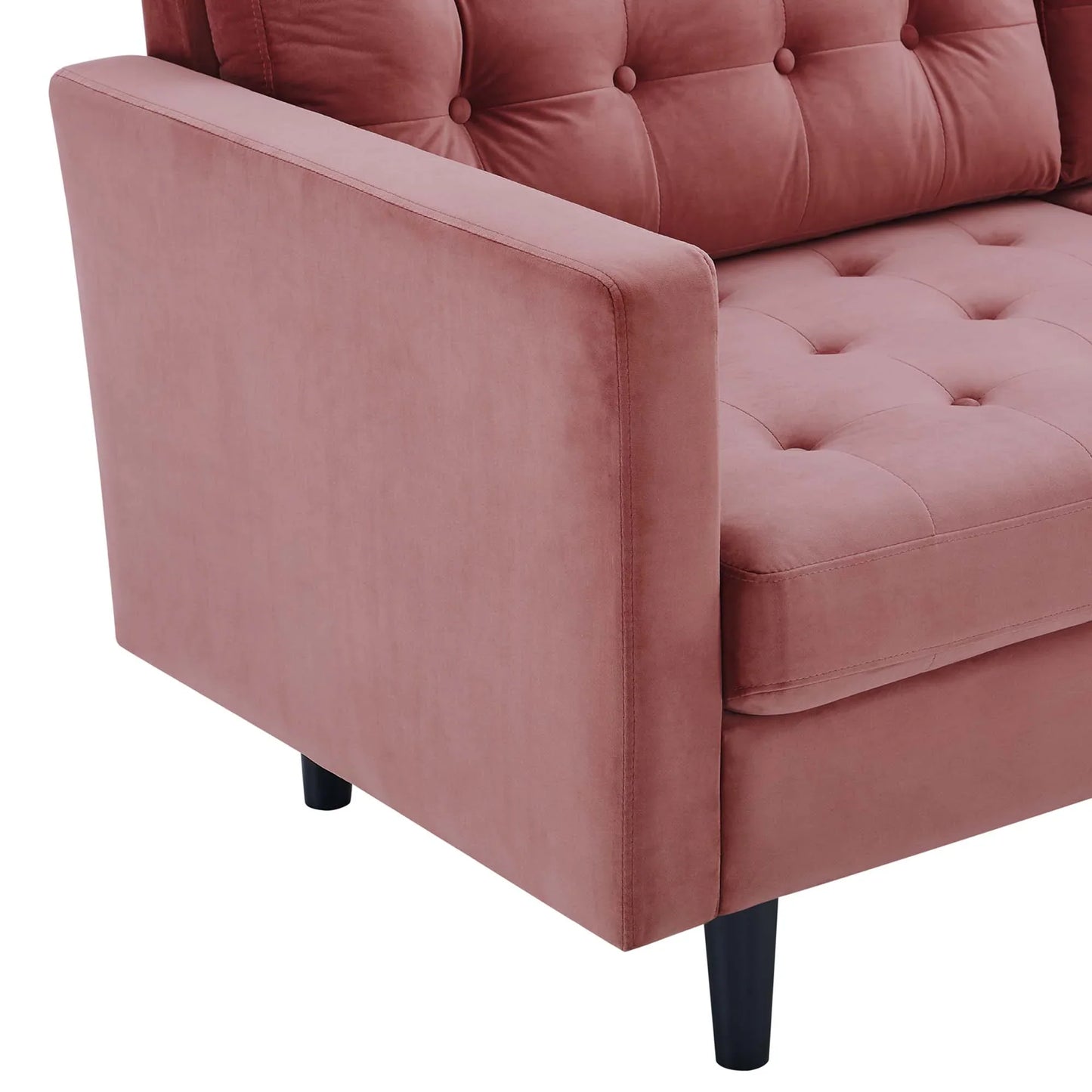 Exalt Tufted Performance Velvet Sofa. - Venini Furniture 