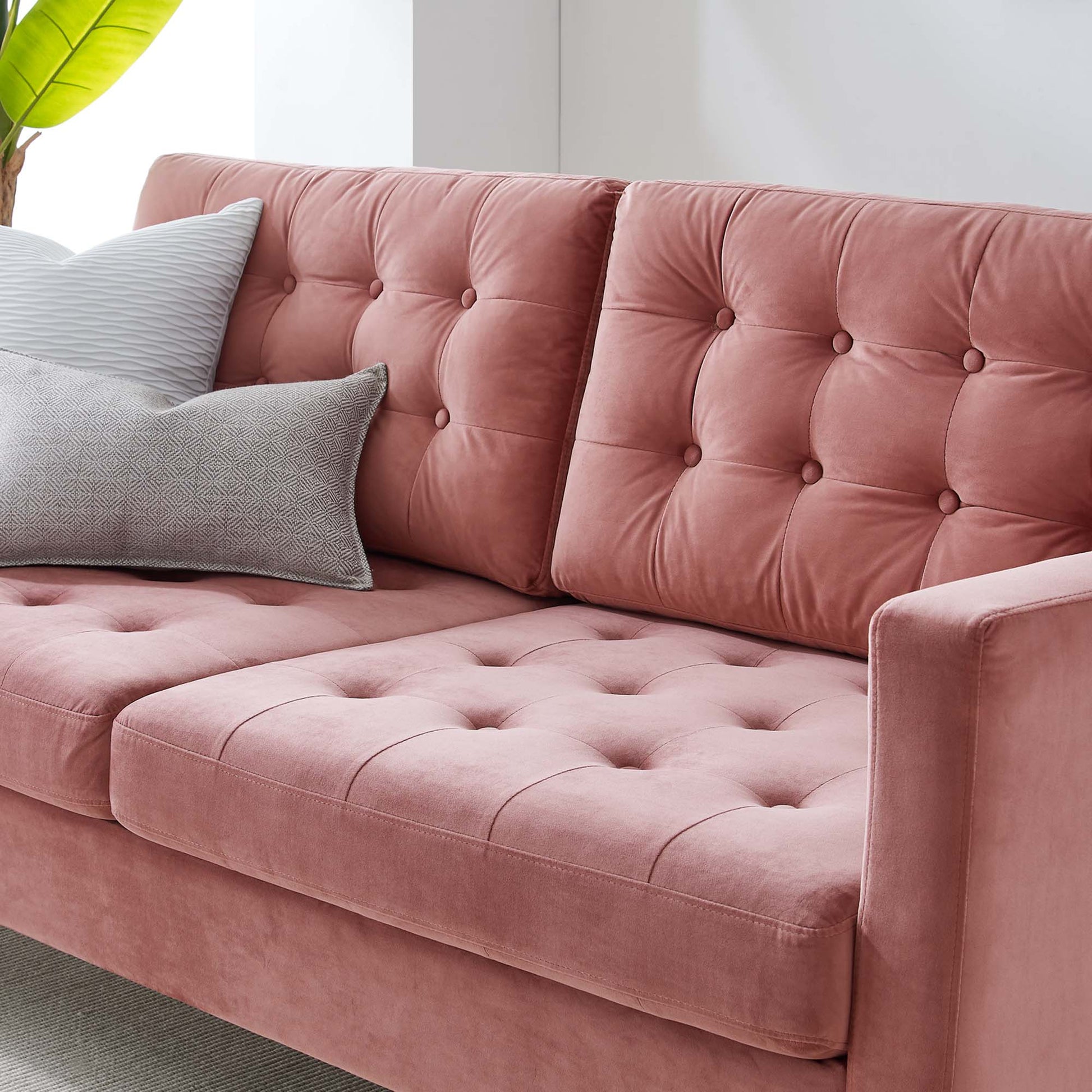 Exalt Tufted Performance Velvet Sofa. - Venini Furniture 