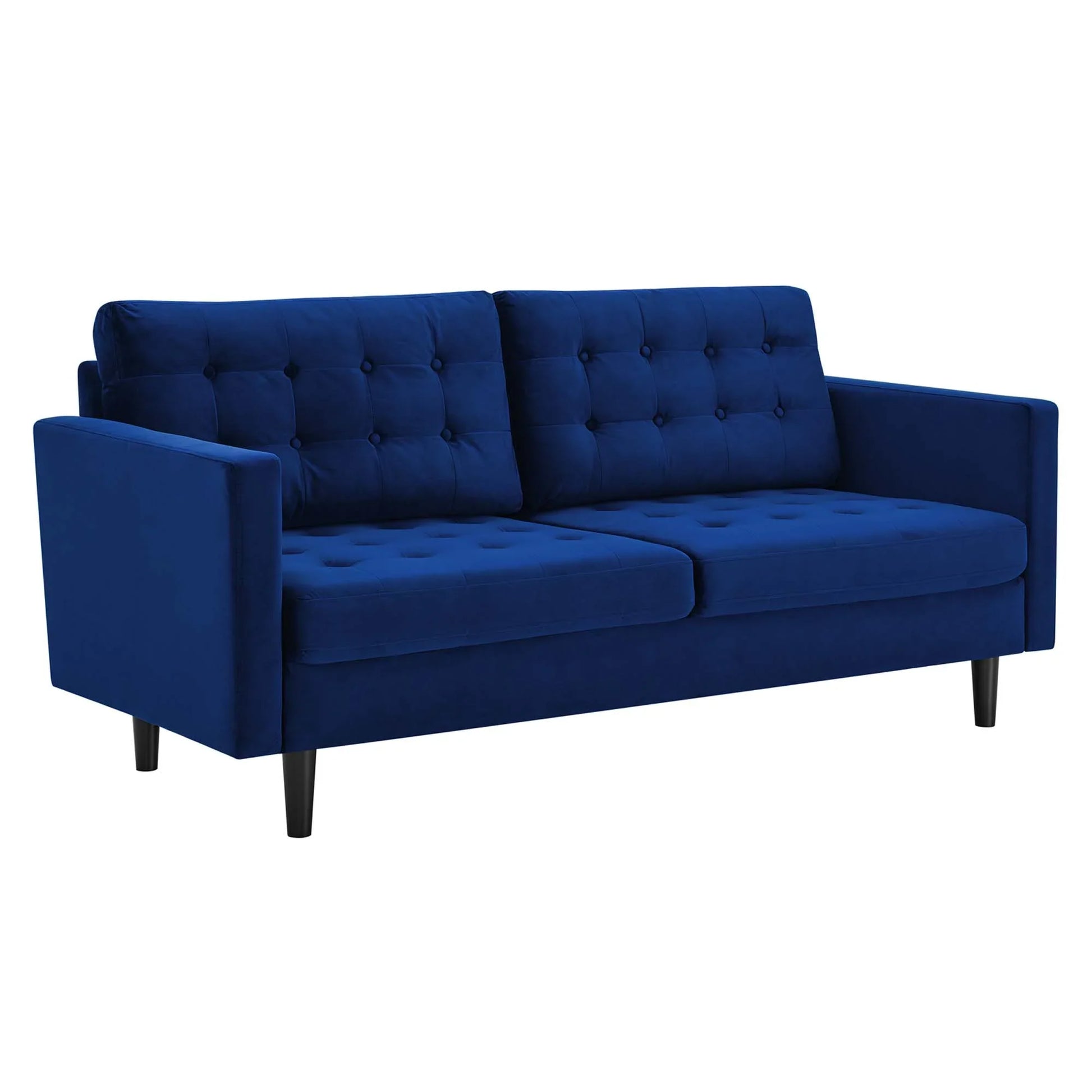 Exalt Tufted Performance Velvet Sofa. - Venini Furniture 
