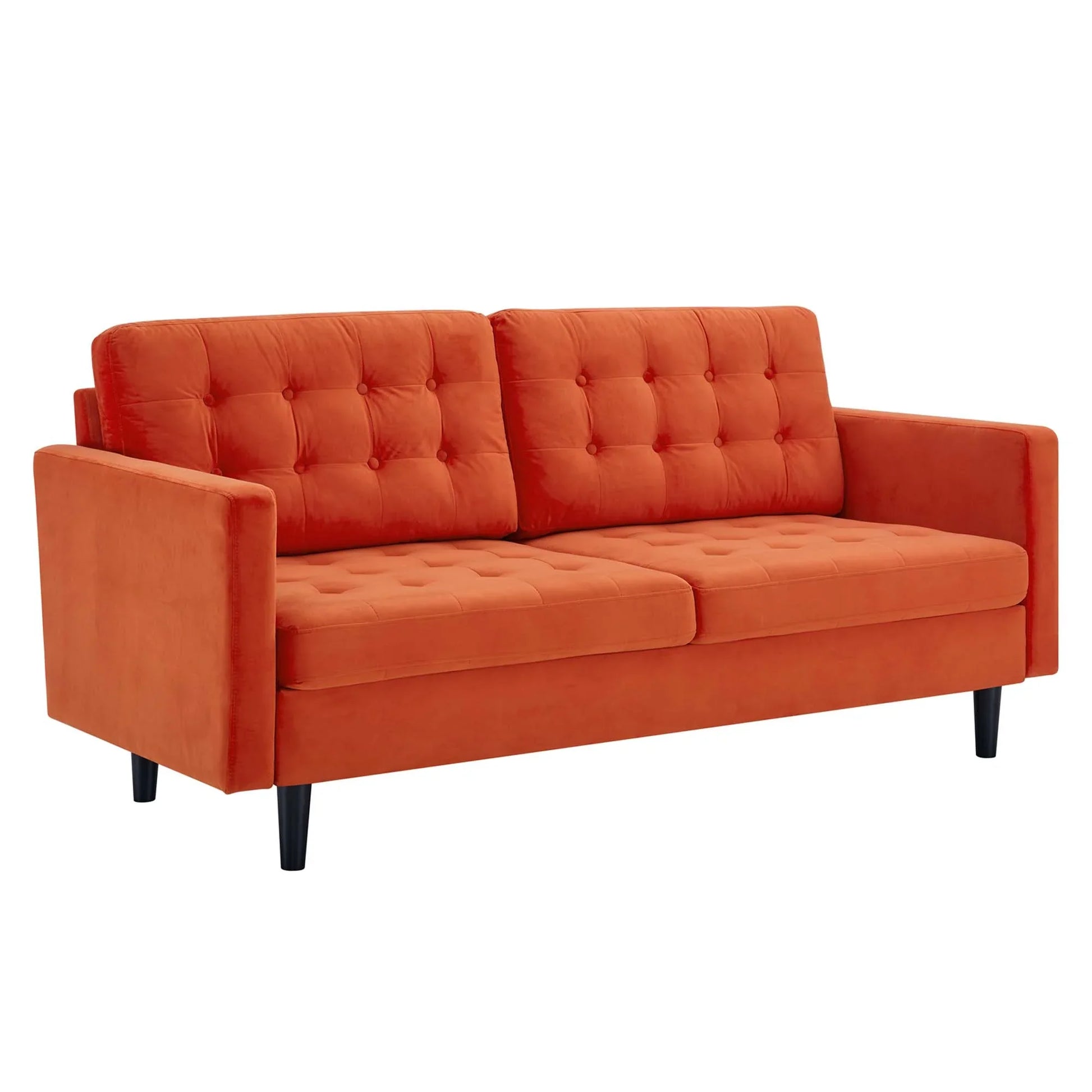 Exalt Tufted Performance Velvet Sofa. - Venini Furniture 