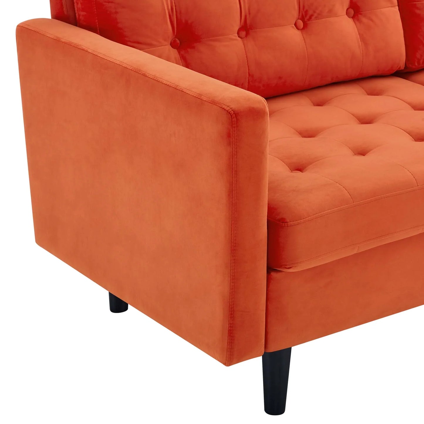 Exalt Tufted Performance Velvet Sofa. - Venini Furniture 