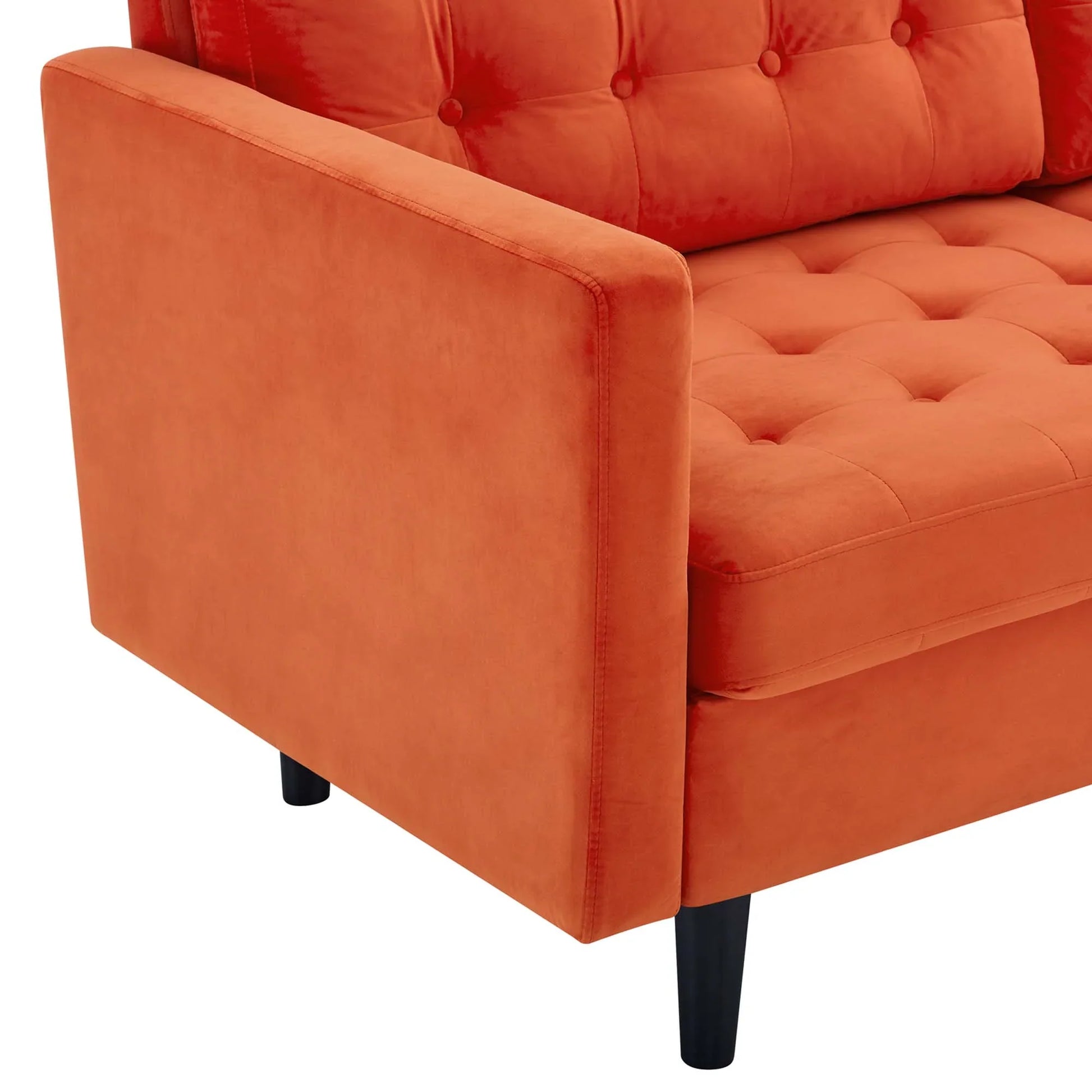 Exalt Tufted Performance Velvet Sofa. - Venini Furniture 