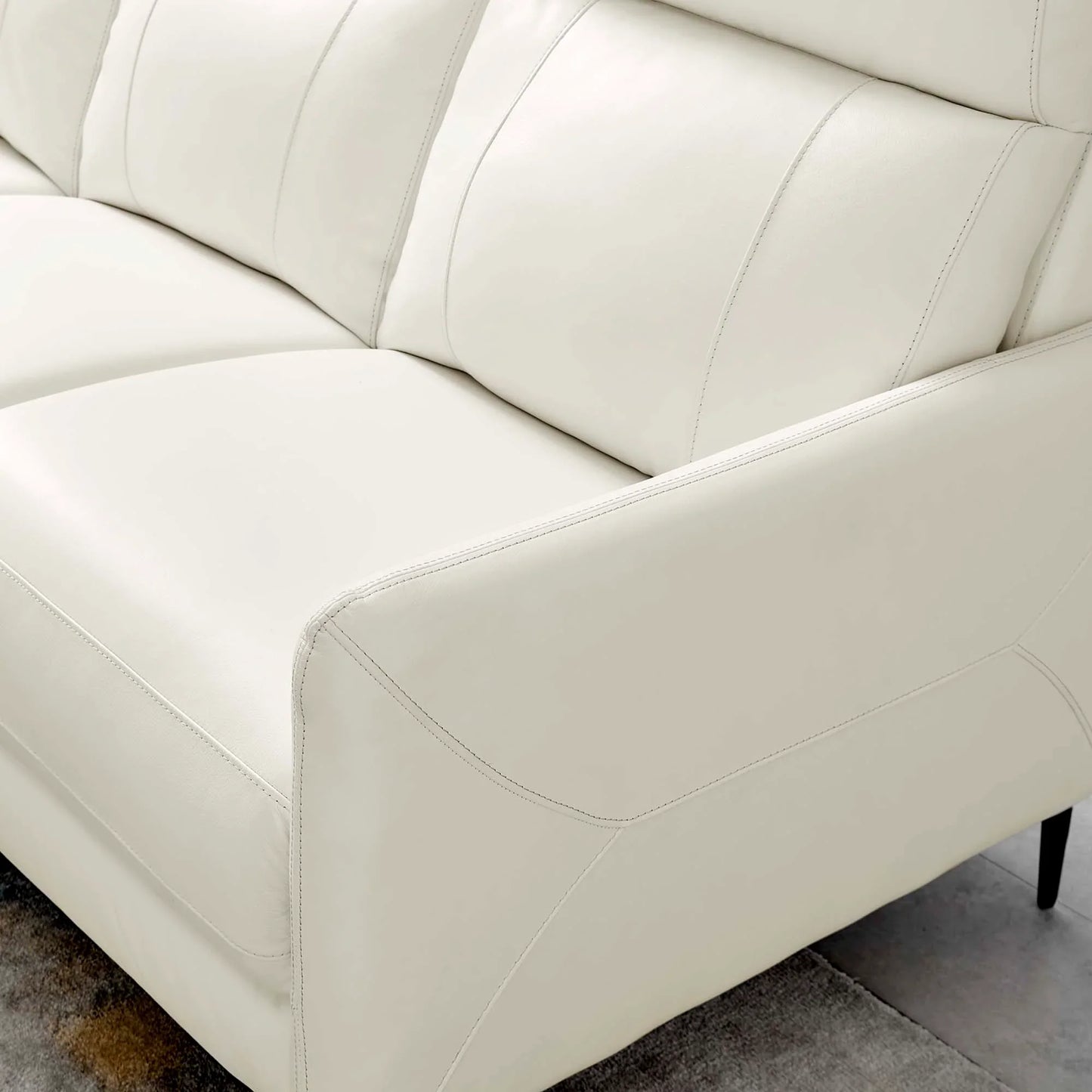 Huxley Leather Sofa. - Venini Furniture 