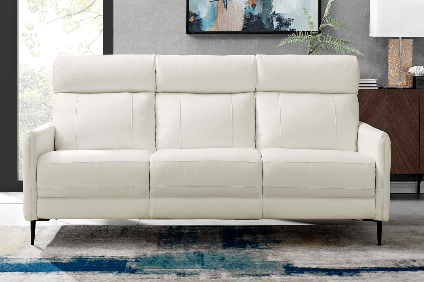 Huxley Leather Sofa. - Venini Furniture 