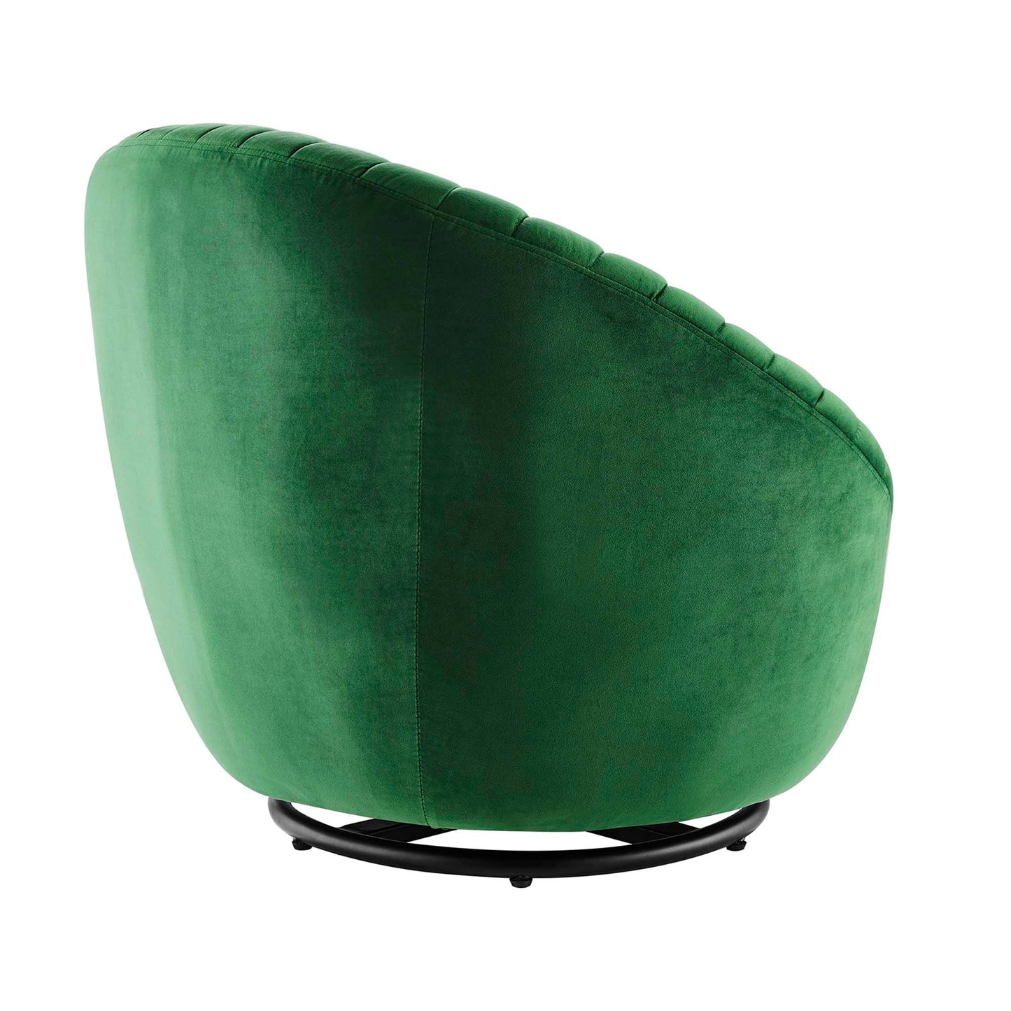 Whirr Tufted Performance Velvet Swivel Chair FREE SHIPPING. - Venini Furniture 