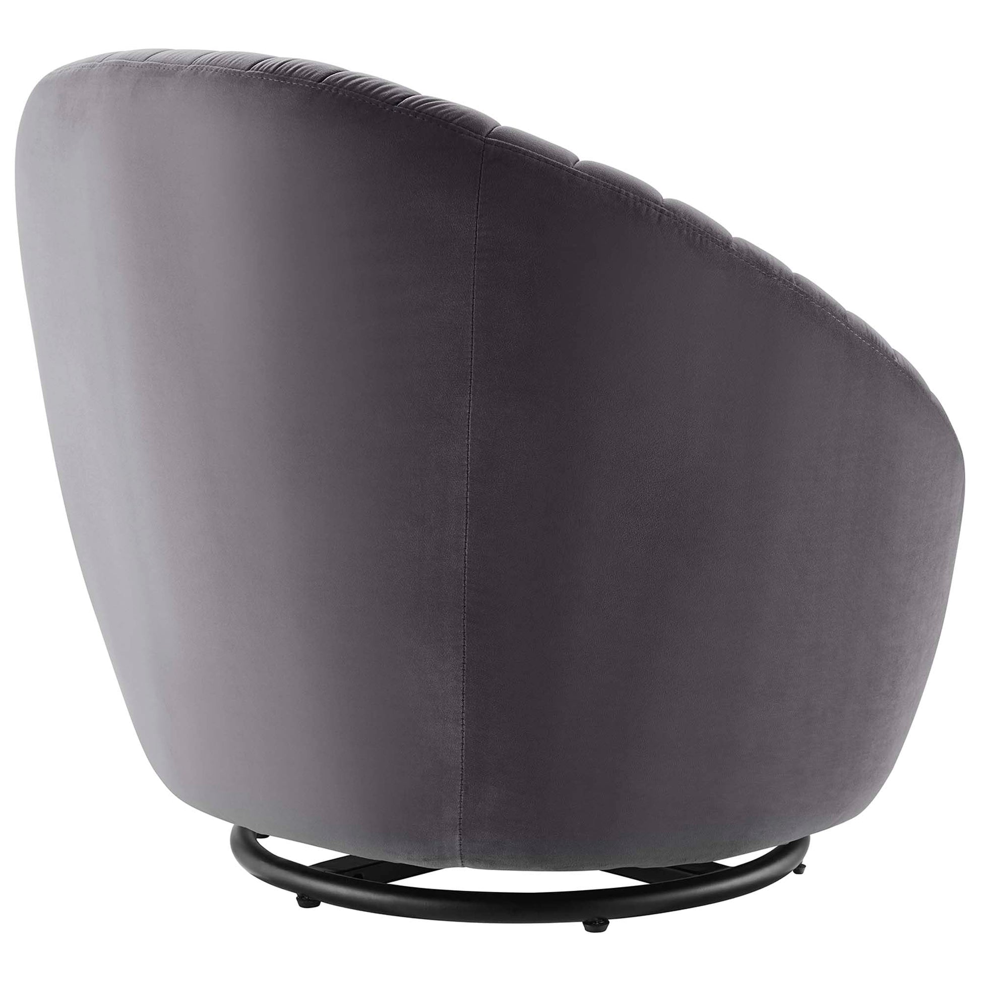 Whirr Tufted Performance Velvet Swivel Chair FREE SHIPPING. - Venini Furniture 