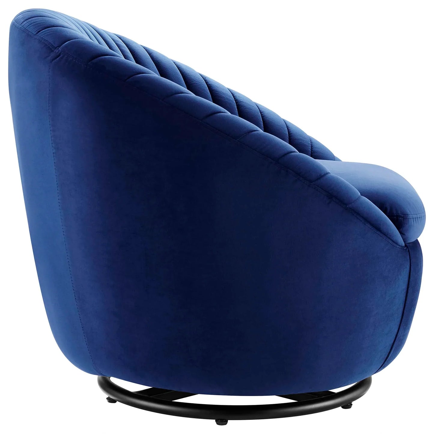 Whirr Tufted Performance Velvet Swivel Chair FREE SHIPPING. - Venini Furniture 