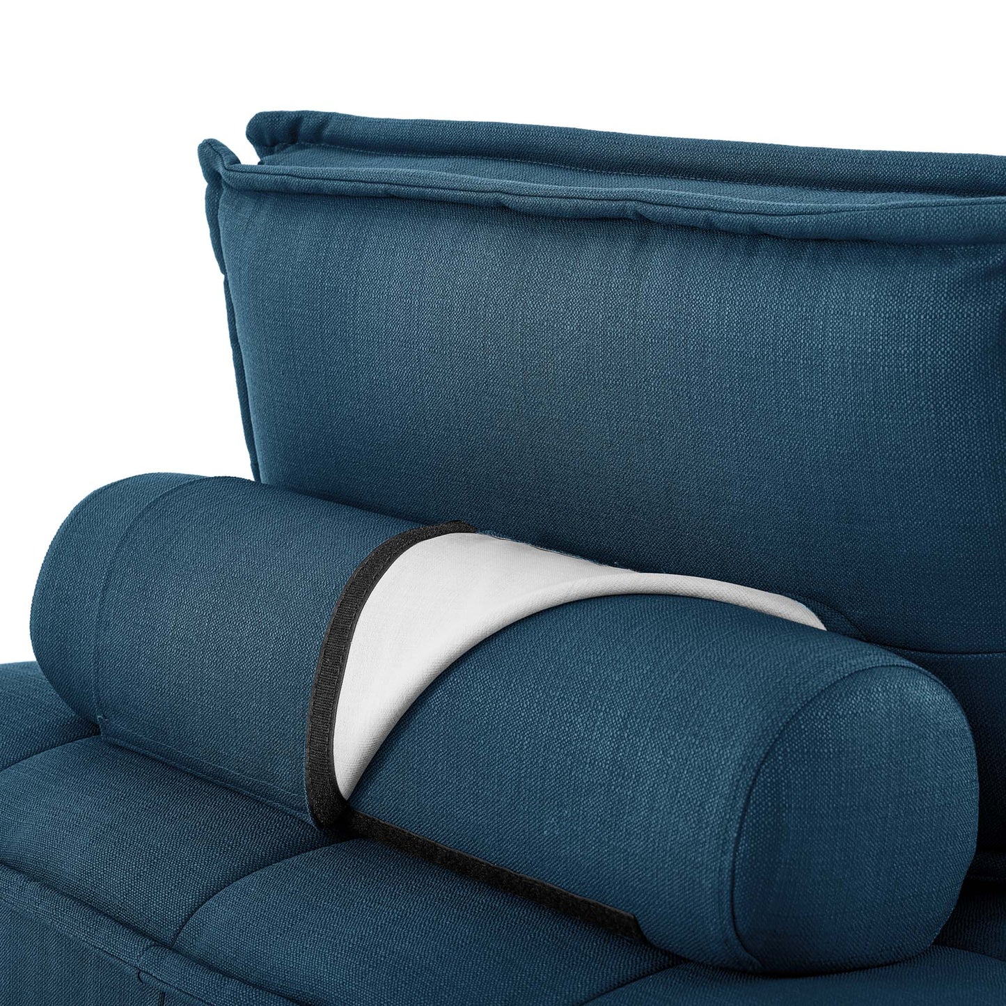 Saunter 4-Piece Tufted Fabric Fabric Sectional Sofa - Venini Furniture 