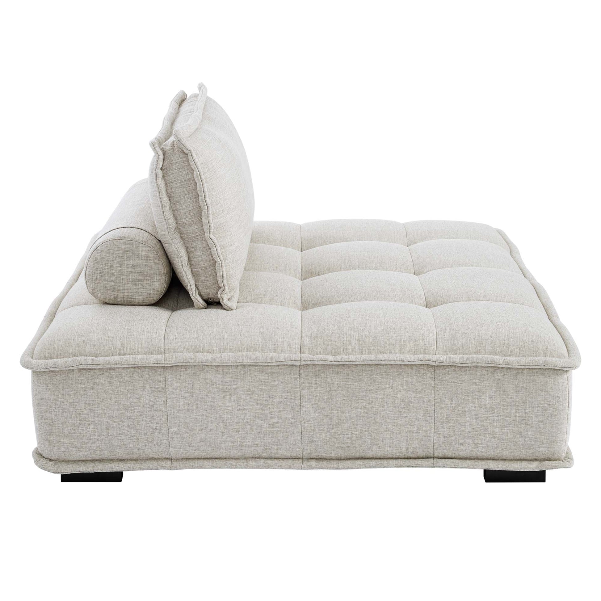 Saunter 4-Piece Tufted Fabric Fabric Sectional Sofa - Venini Furniture 