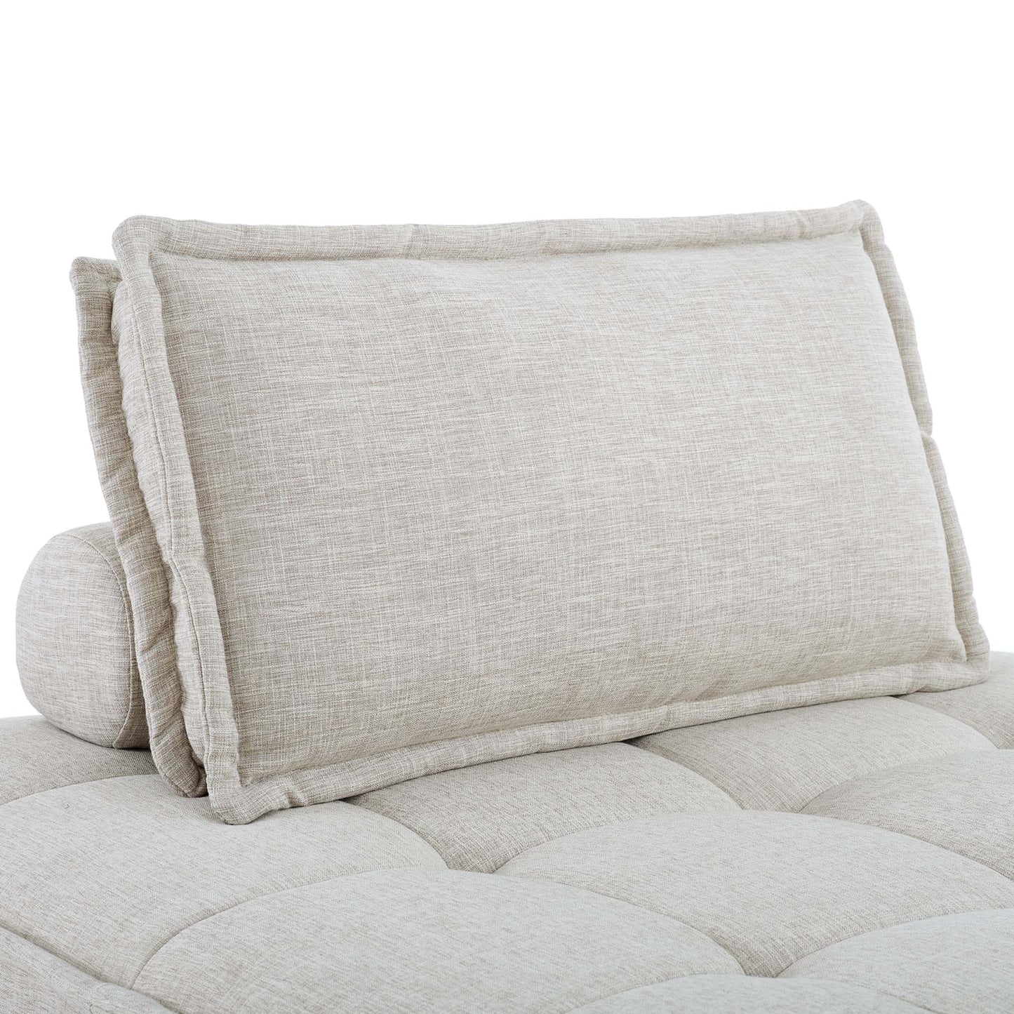 Saunter 4-Piece Tufted Fabric Fabric Sectional Sofa - Venini Furniture 