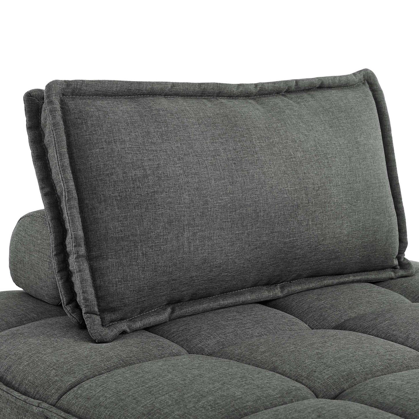 Saunter 4-Piece Tufted Fabric Fabric Sectional Sofa - Venini Furniture 