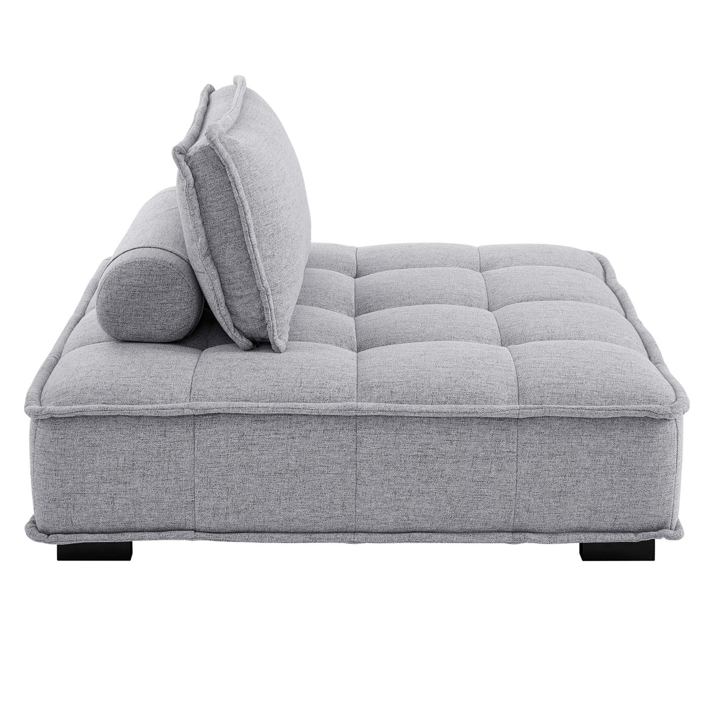 Saunter 4-Piece Tufted Fabric Fabric Sectional Sofa - Venini Furniture 
