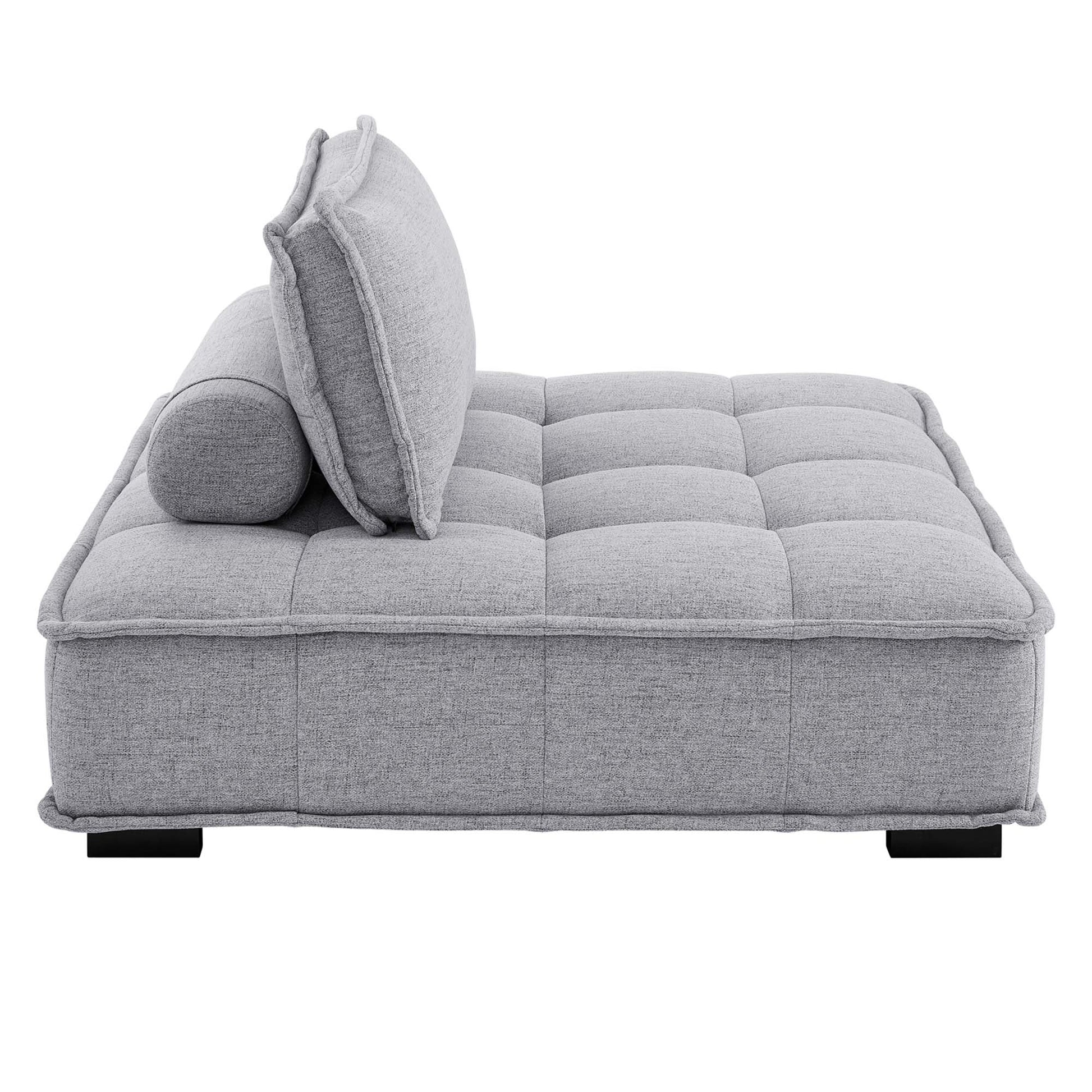 Saunter 4-Piece Tufted Fabric Fabric Sectional Sofa - Venini Furniture 