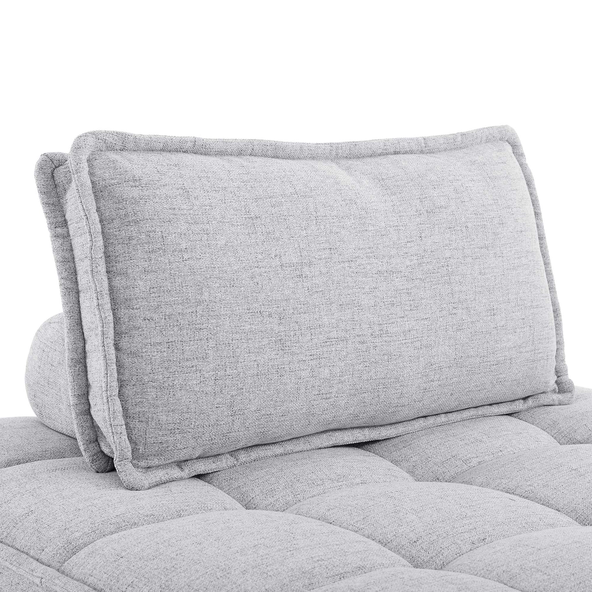 Saunter 4-Piece Tufted Fabric Fabric Sectional Sofa - Venini Furniture 