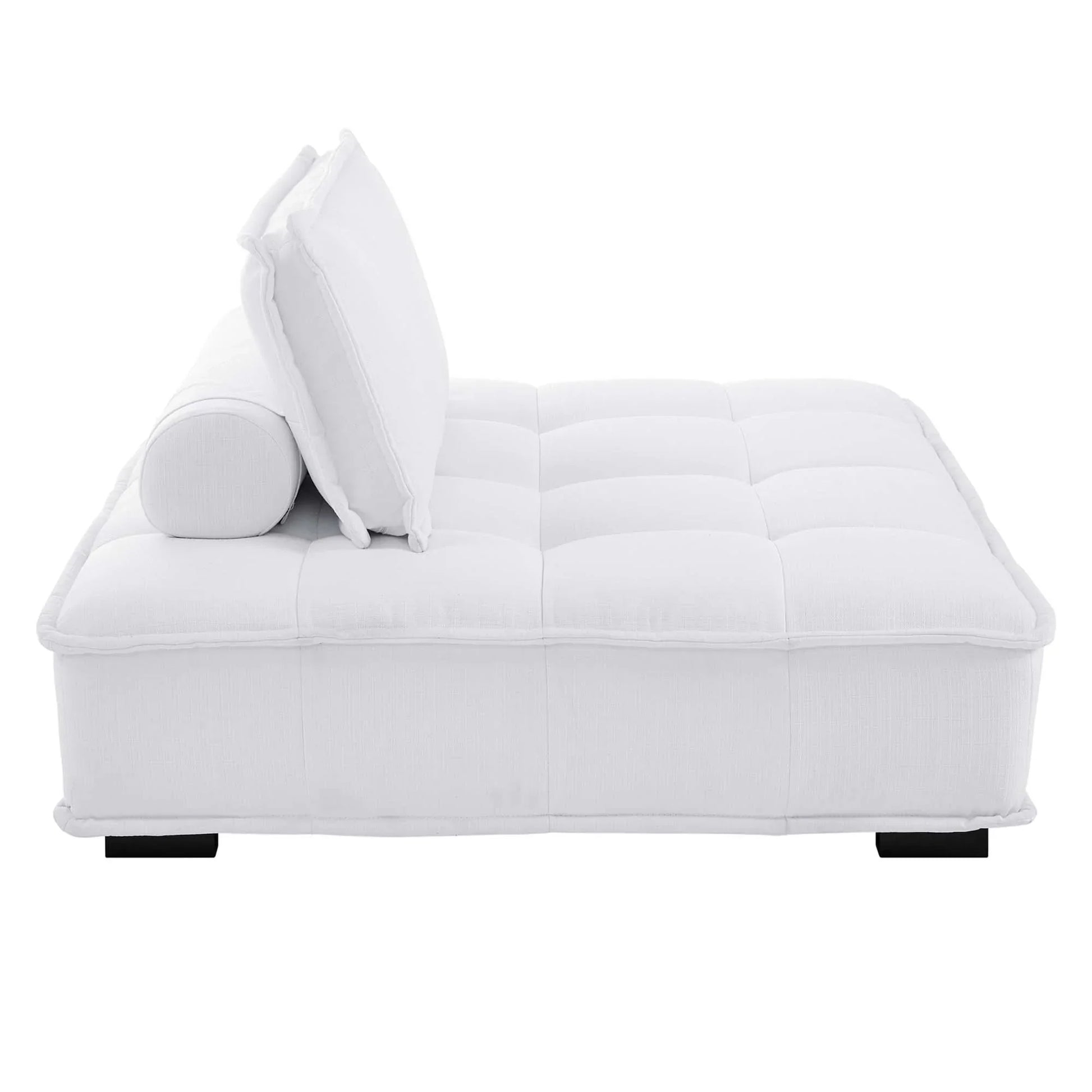 Saunter 4-Piece Tufted Fabric Fabric Sectional Sofa - Venini Furniture 