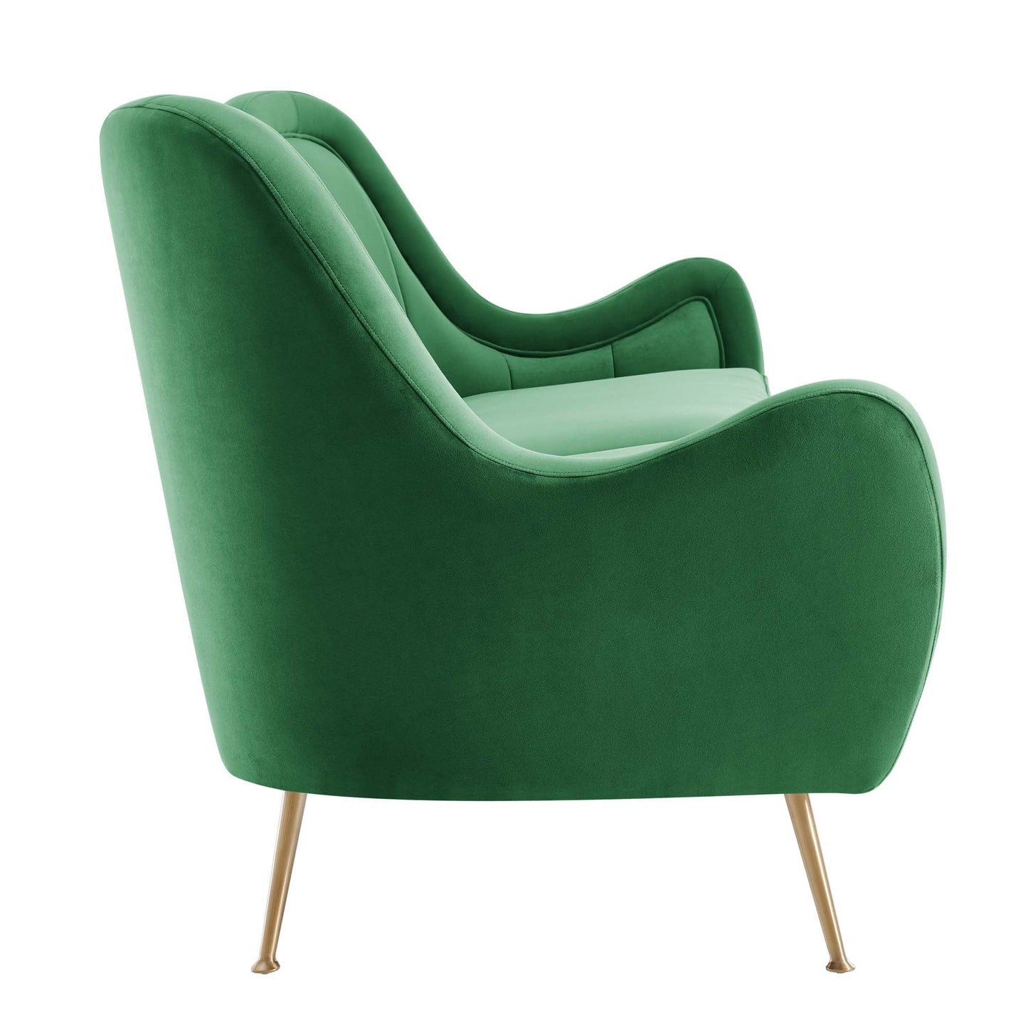 Cheshire Channel Tufted Performance Velvet Sofa. - Venini Furniture 