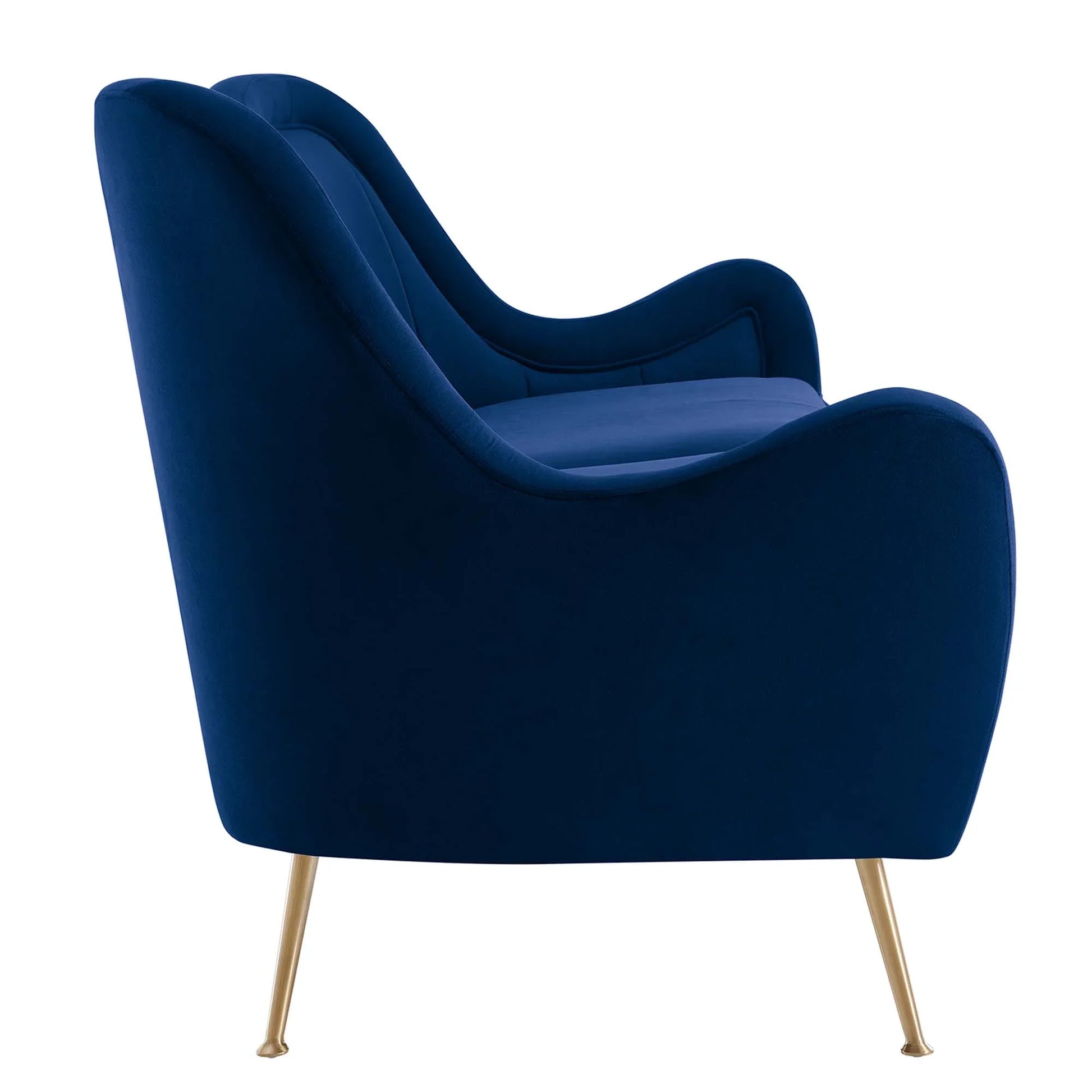 Cheshire Channel Tufted Performance Velvet Sofa. - Venini Furniture 