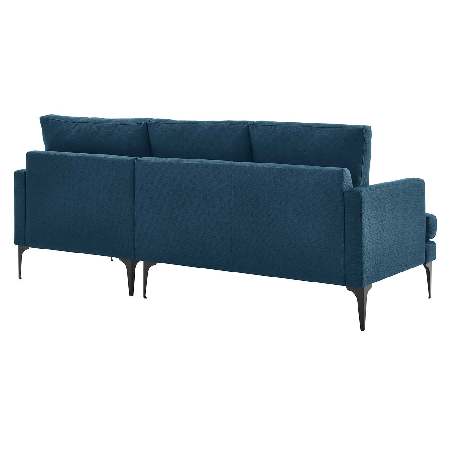 Evermore Right-Facing Upholstered Fabric Sectional Sofa. - Venini Furniture 