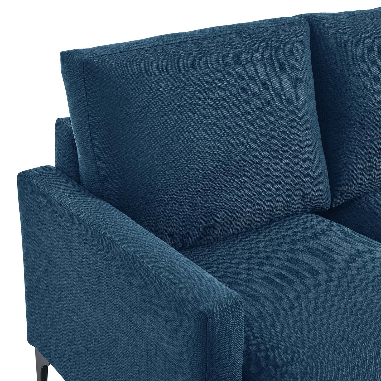 Evermore Right-Facing Upholstered Fabric Sectional Sofa. - Venini Furniture 