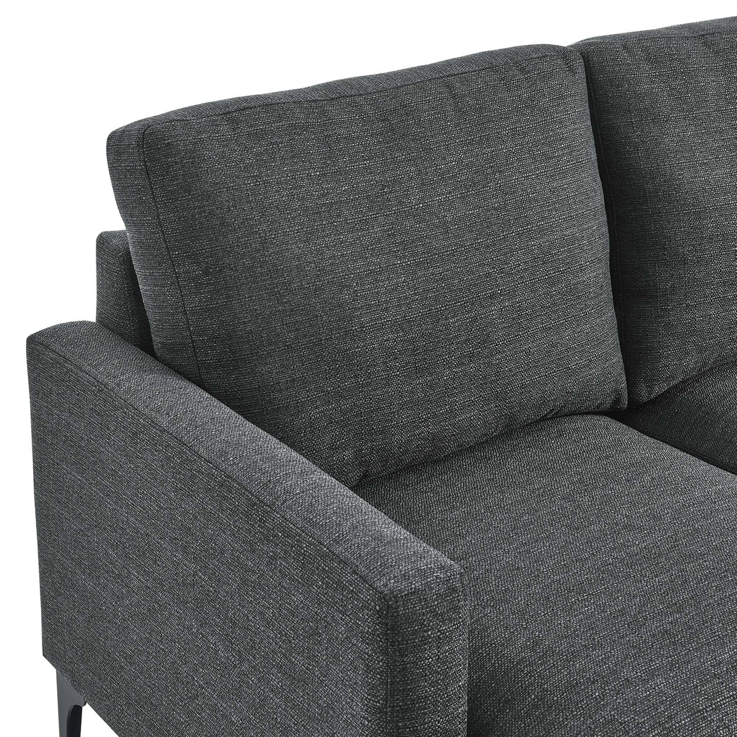 Evermore Right-Facing Upholstered Fabric Sectional Sofa. - Venini Furniture 