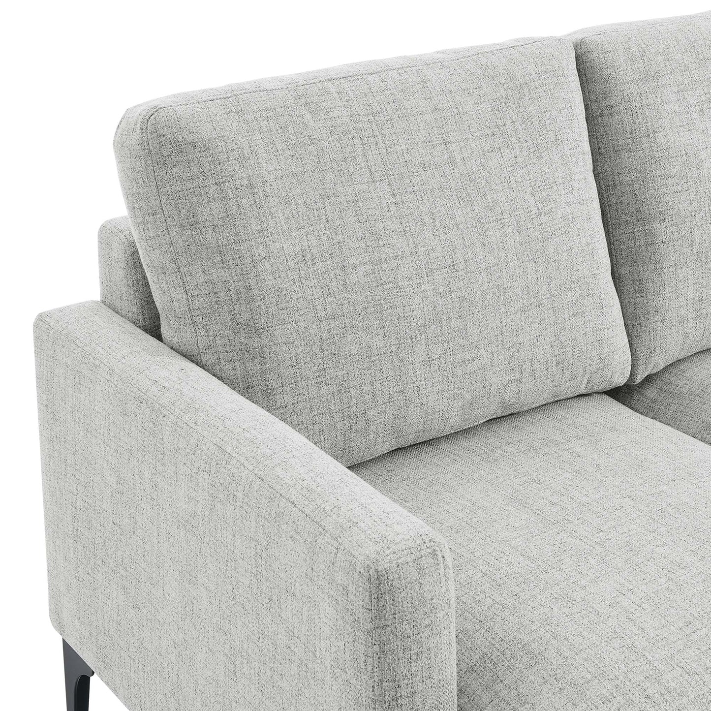 Evermore Right-Facing Upholstered Fabric Sectional Sofa. - Venini Furniture 