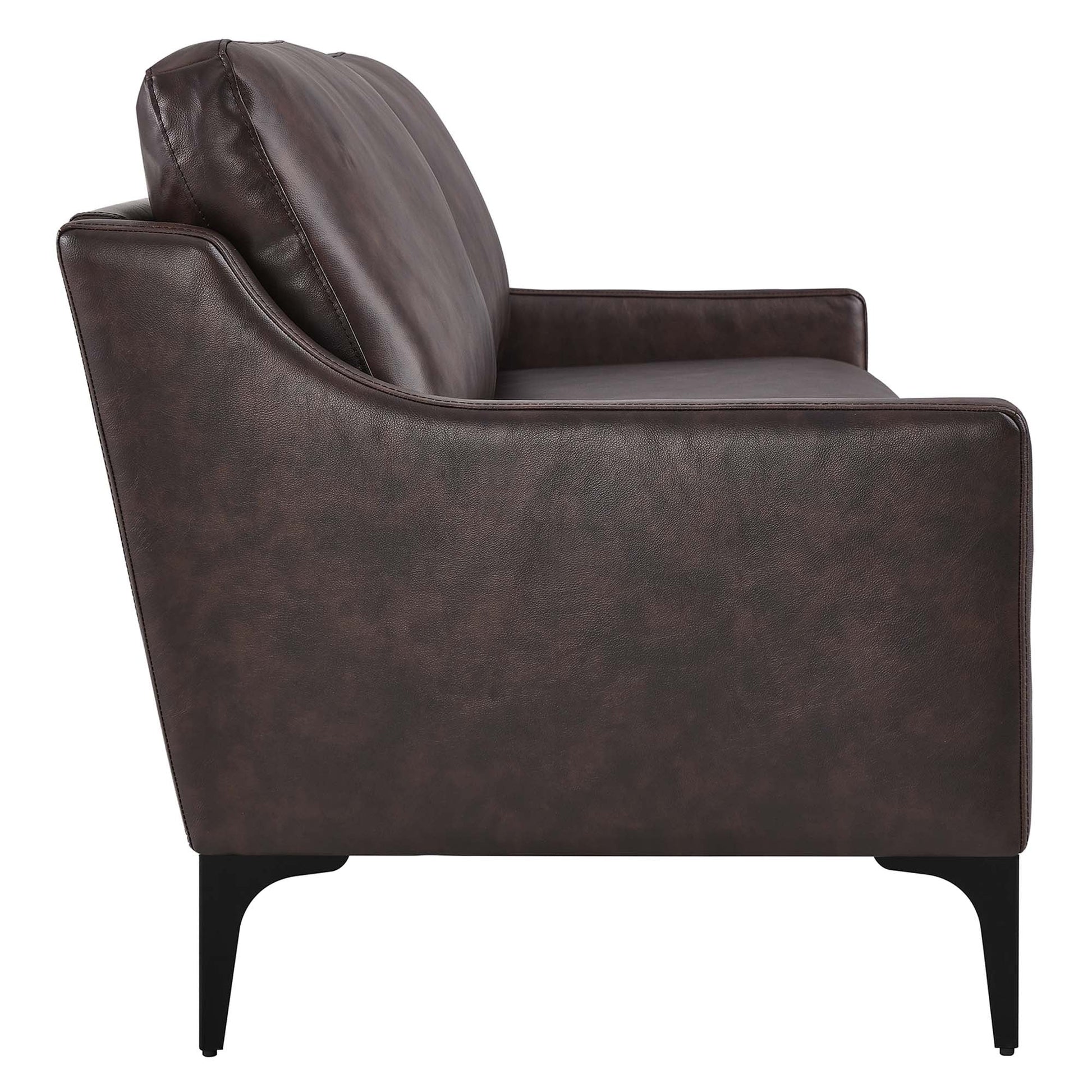 Corland Leather Sofa. - Venini Furniture 