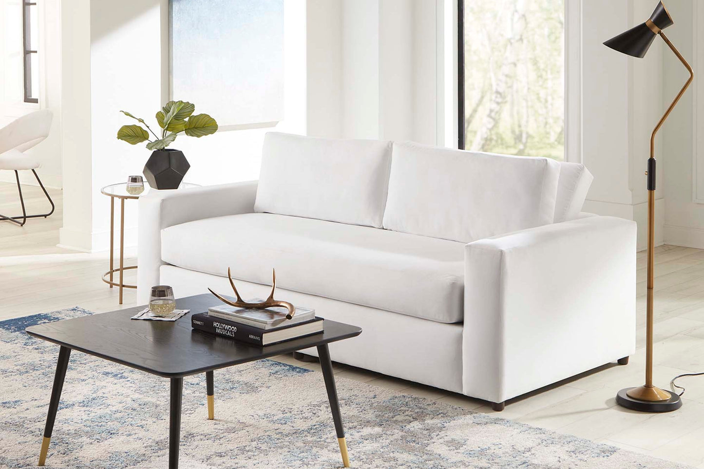 Avendale Velvet Sofa. - Venini Furniture 