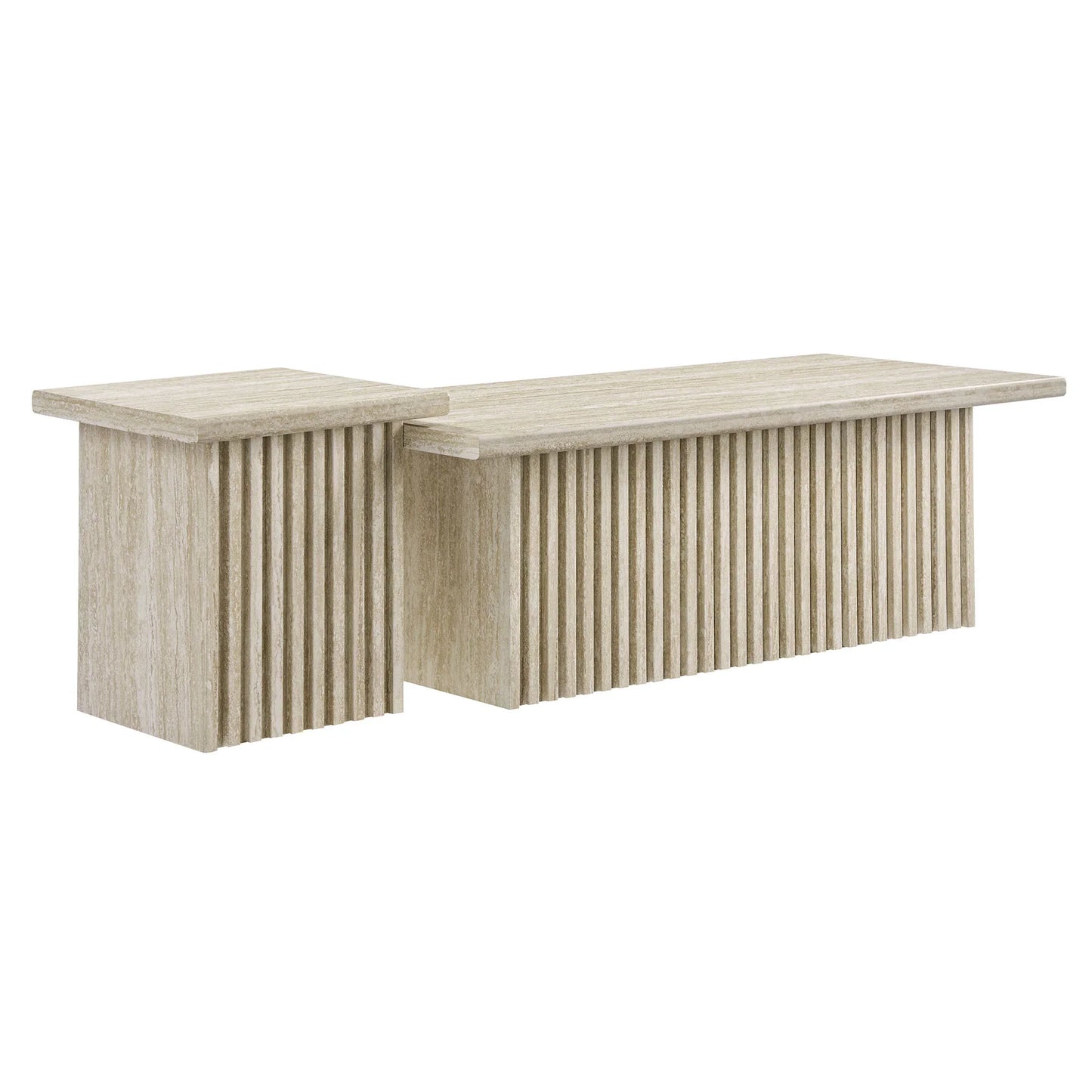 Render Nesting Coffee Tables Set of 2. - Venini Furniture 