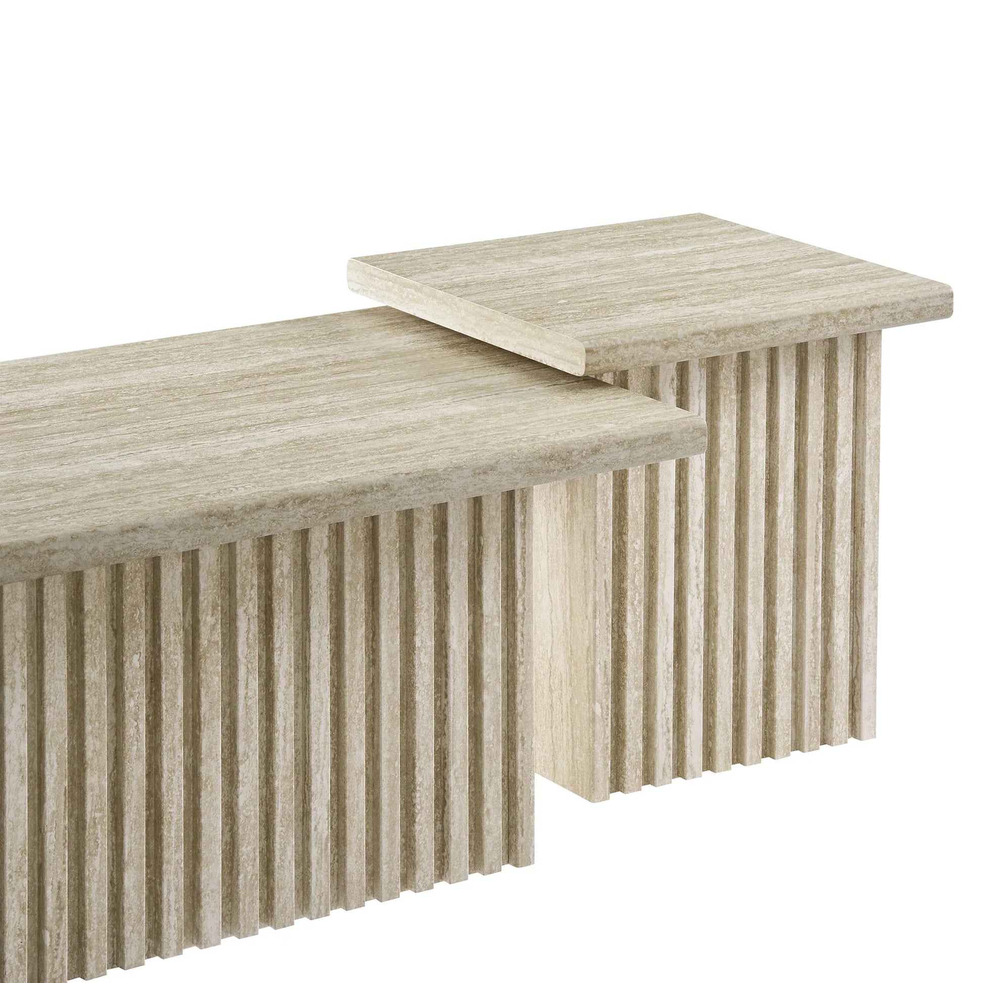 Render Nesting Coffee Tables Set of 2. - Venini Furniture 