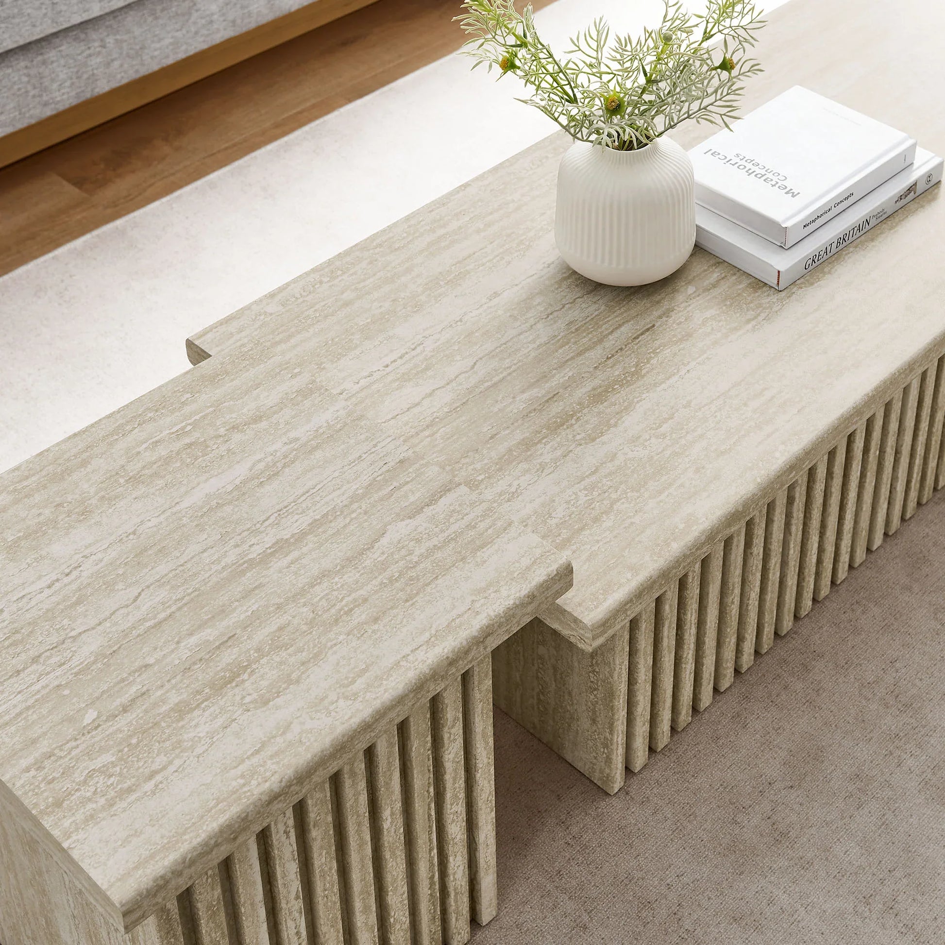 Render Nesting Coffee Tables Set of 2. - Venini Furniture 