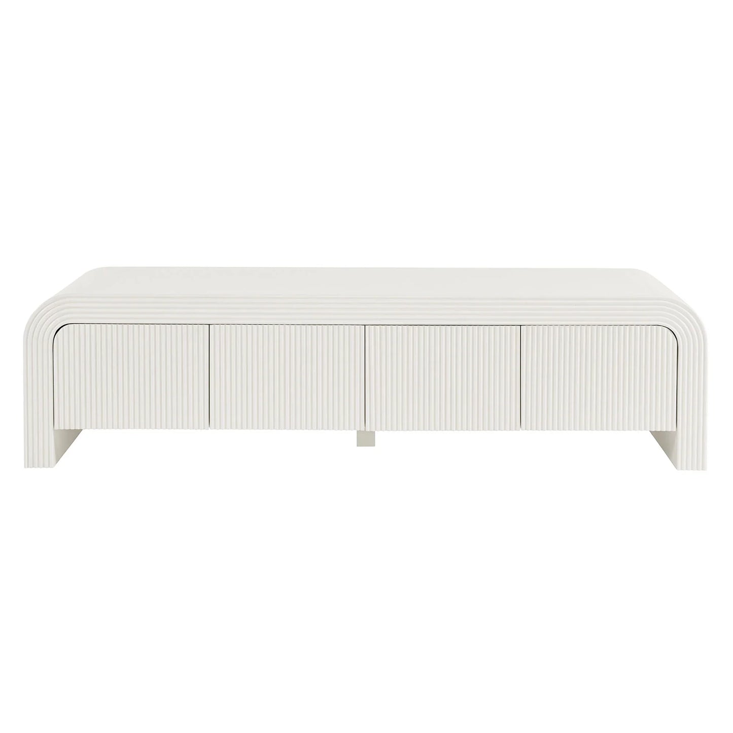 Waterflute 68" Fluted TV Stand. - Venini Furniture 