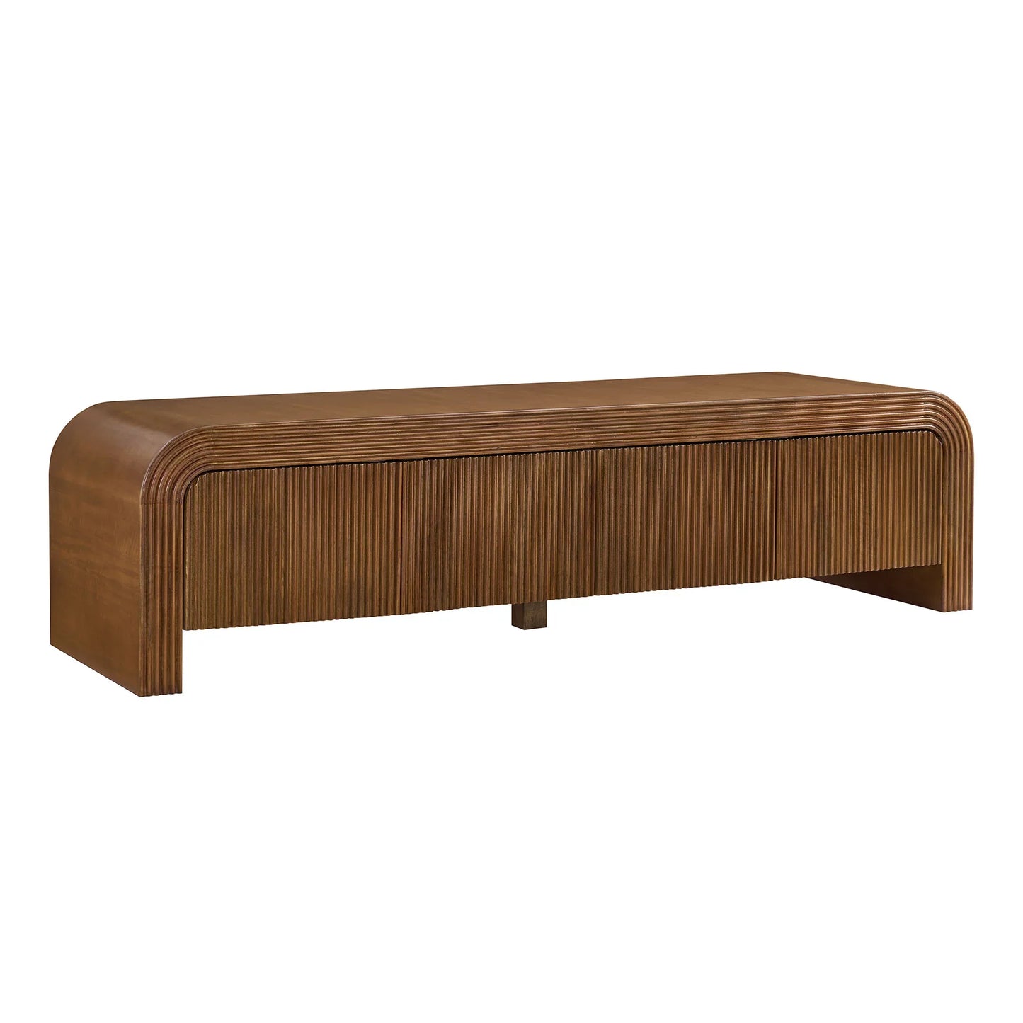 Waterflute 68" Fluted TV Stand. - Venini Furniture 