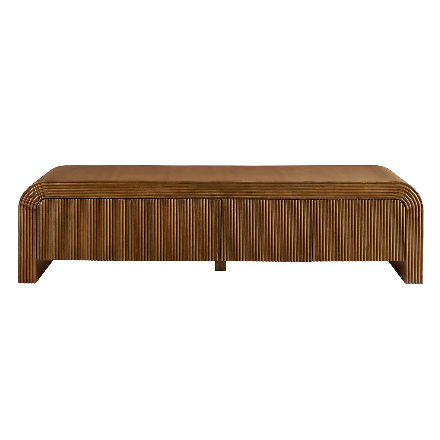 Waterflute 68" Fluted TV Stand. - Venini Furniture 