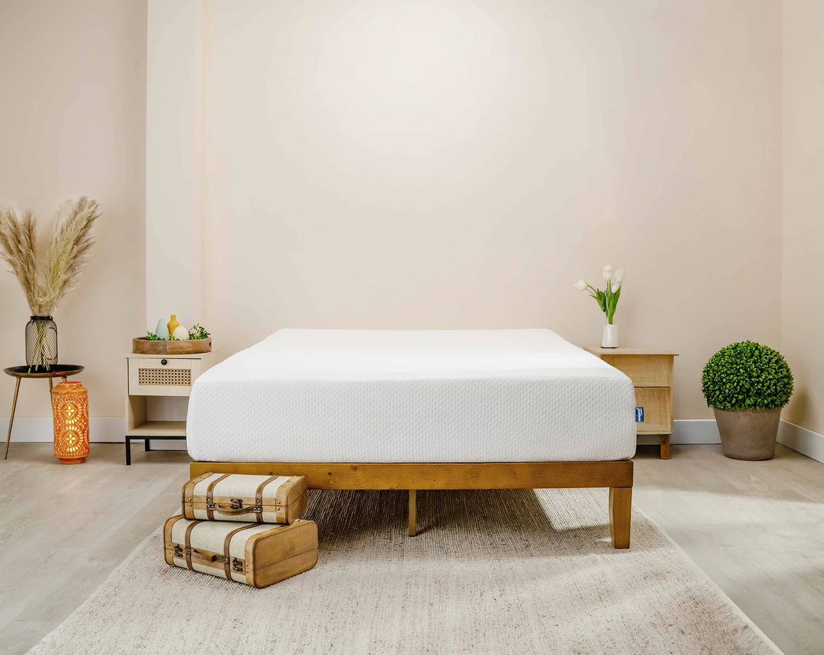 12" Green Tea Cooling Memory Foam Mattress