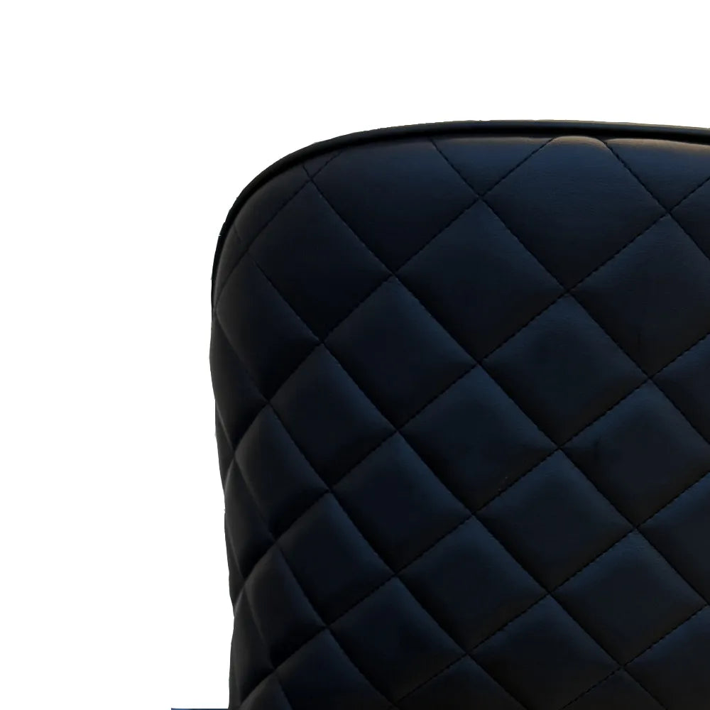 Hill Dining Chair Grey, Black & White. - Venini Furniture 