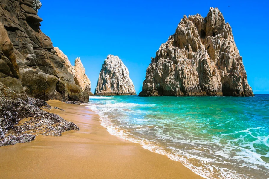 SU-82001 CABO San Lucas Beach Wall Art Print TG
