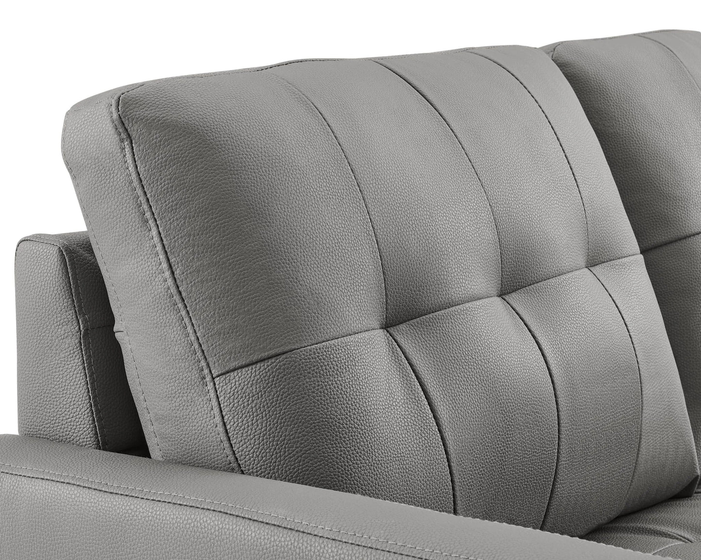 VESADA Sectional Black, Gray or White. - Venini Furniture 