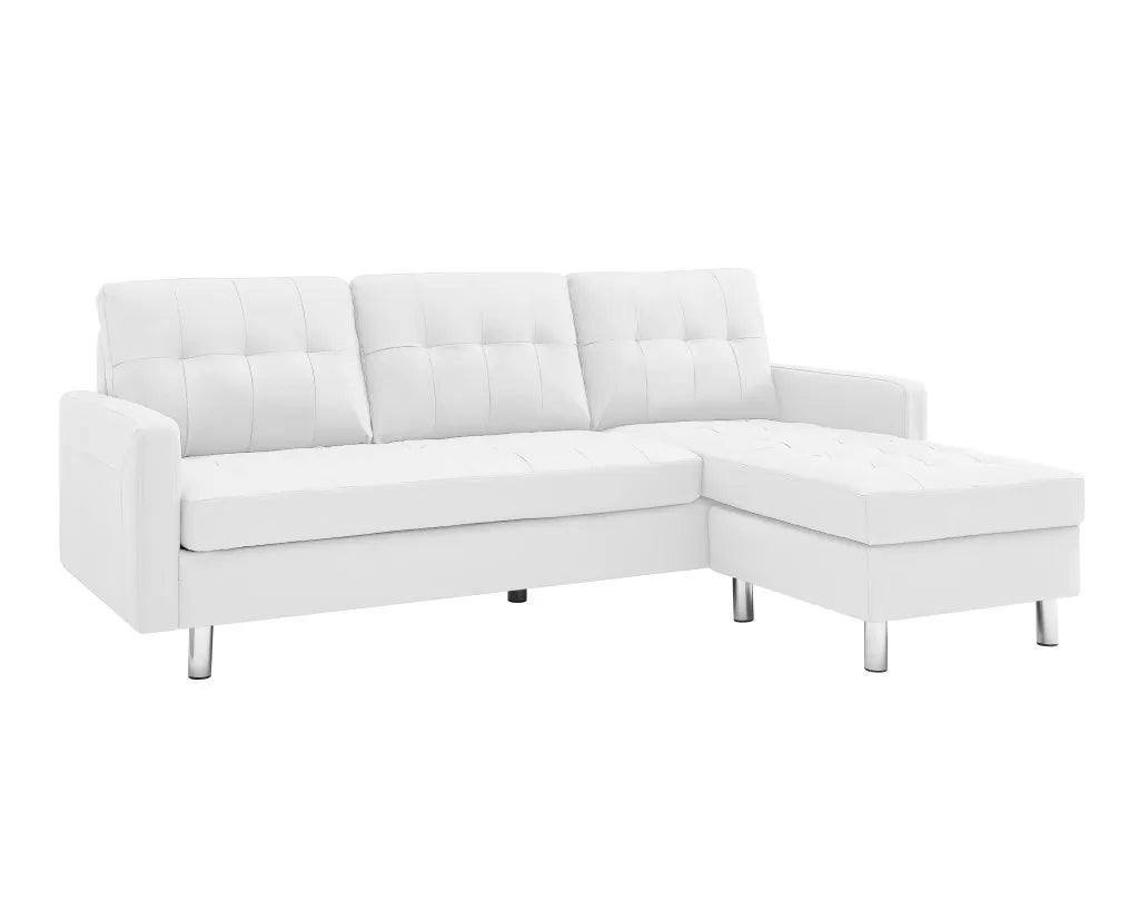 VESADA Sectional Black, Gray or White. - Venini Furniture 