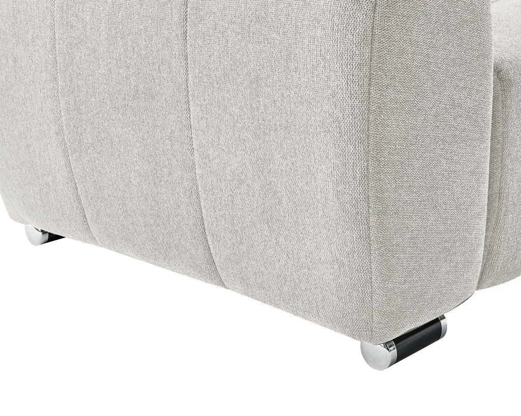 ROMA Sectional Right or Left in Light or Dark Gray or Cream. - Venini Furniture 