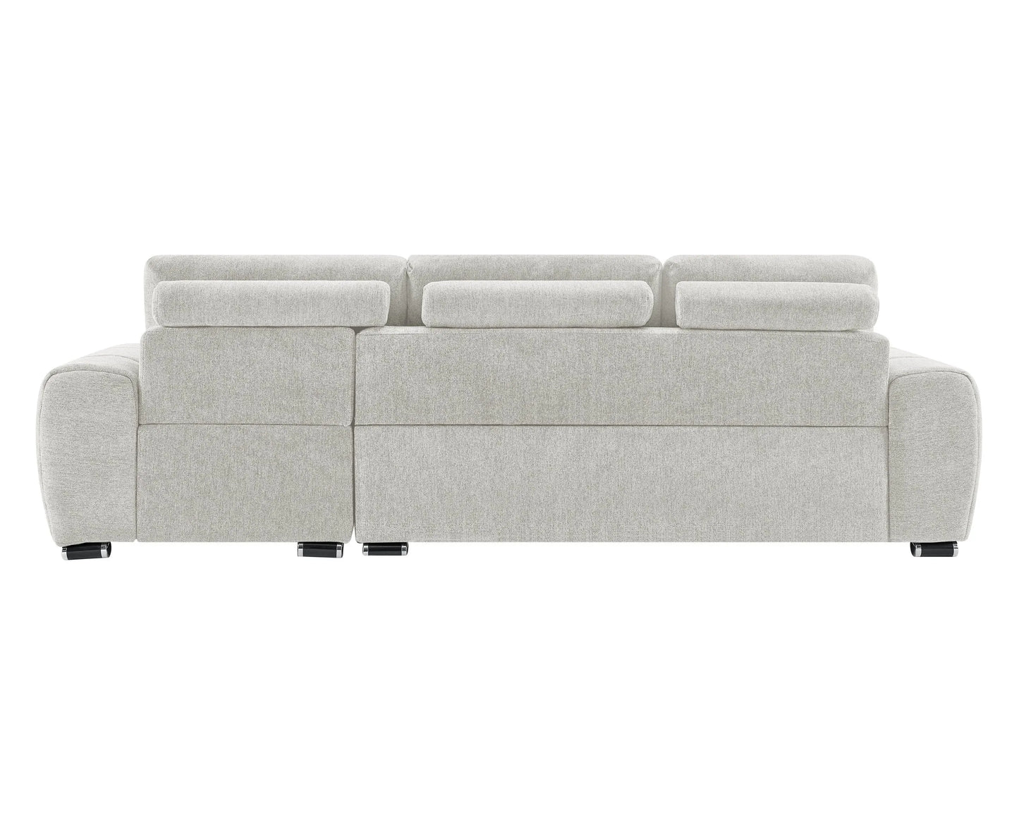 ROMA Sectional Right or Left in Light or Dark Gray or Cream. - Venini Furniture 