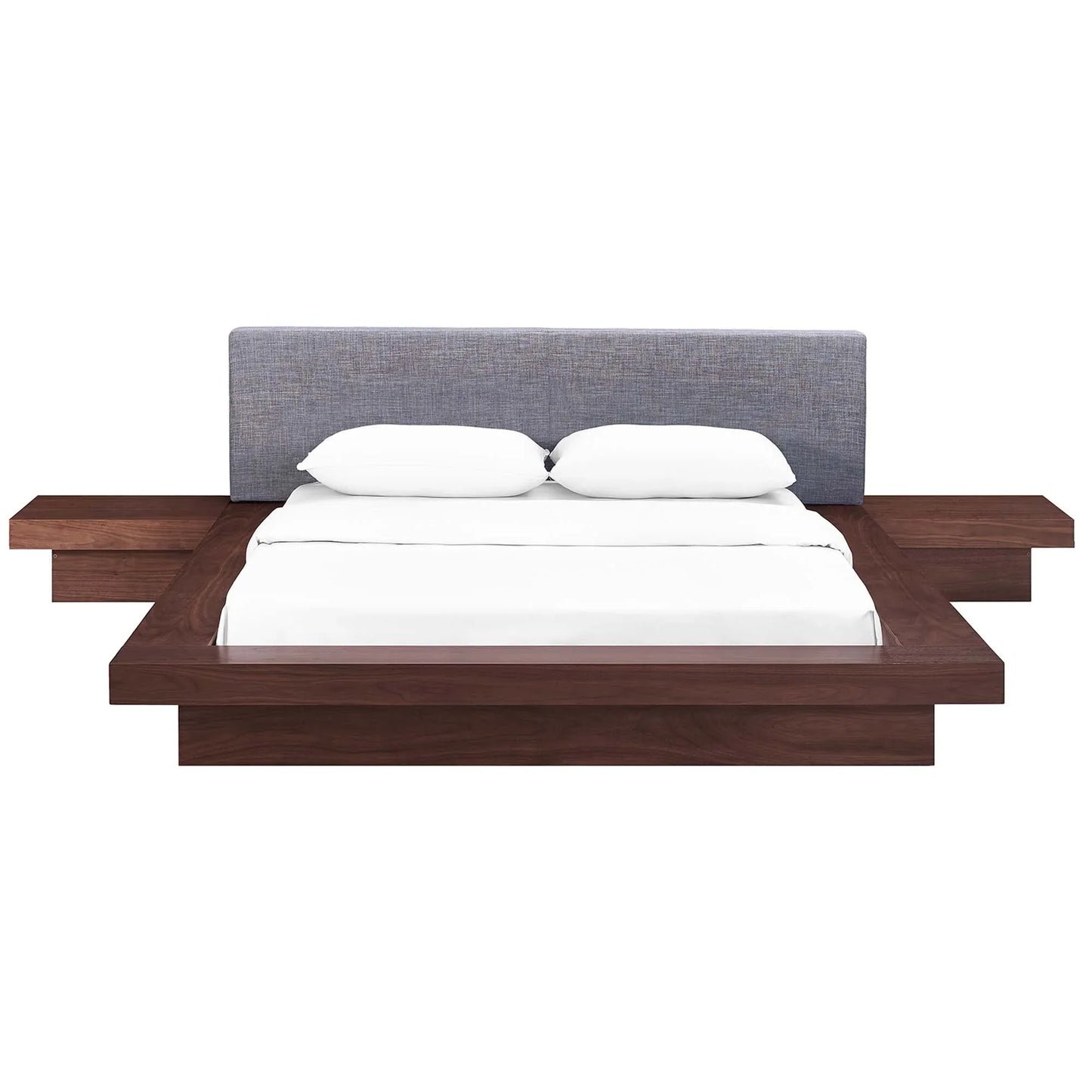 Freja 3 Piece Fabric Queen Bedroom Set. - Venini Furniture 