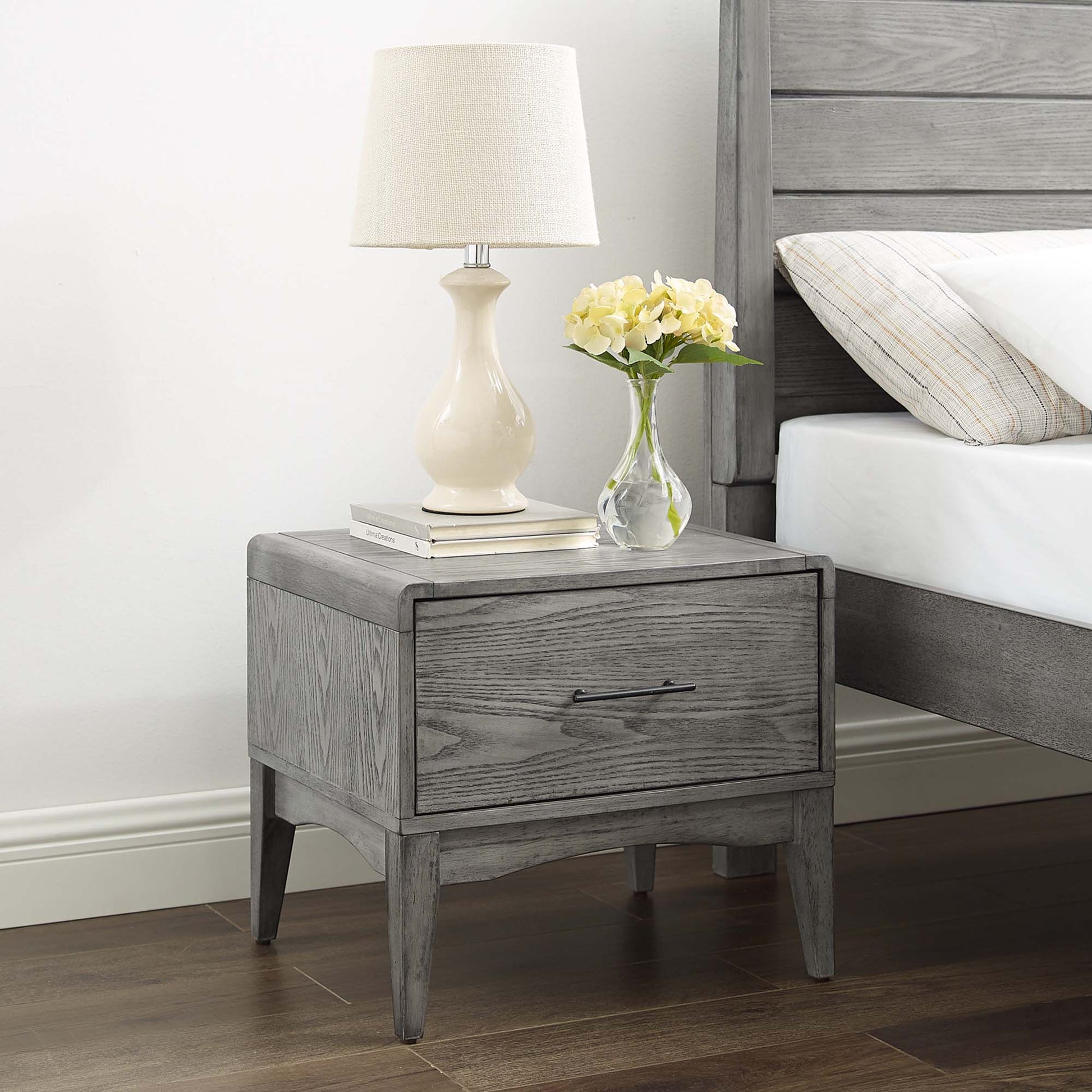 Georgia Bedroom Set in Gray. - Venini Furniture 