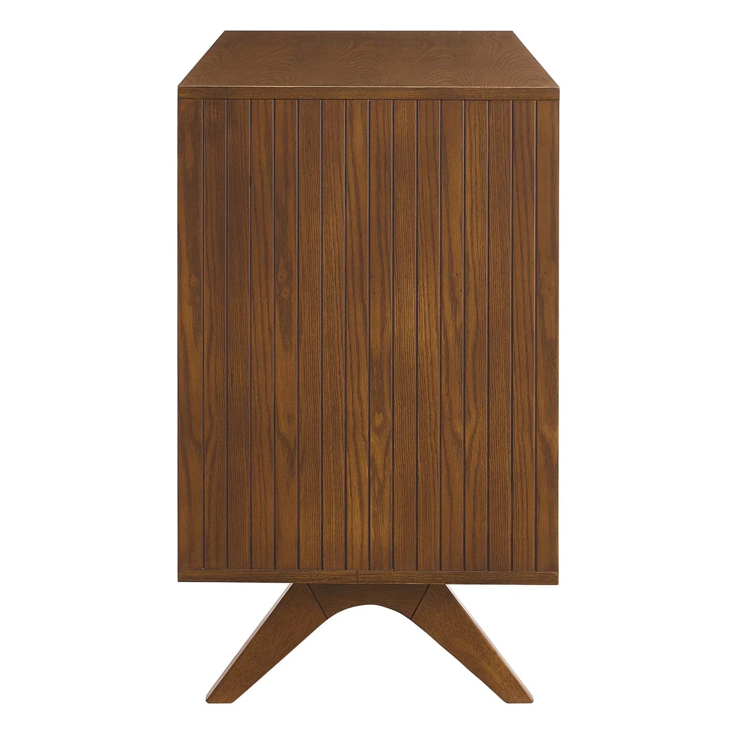 Dylan Dresser and Mirror in Walnut. - Venini Furniture 