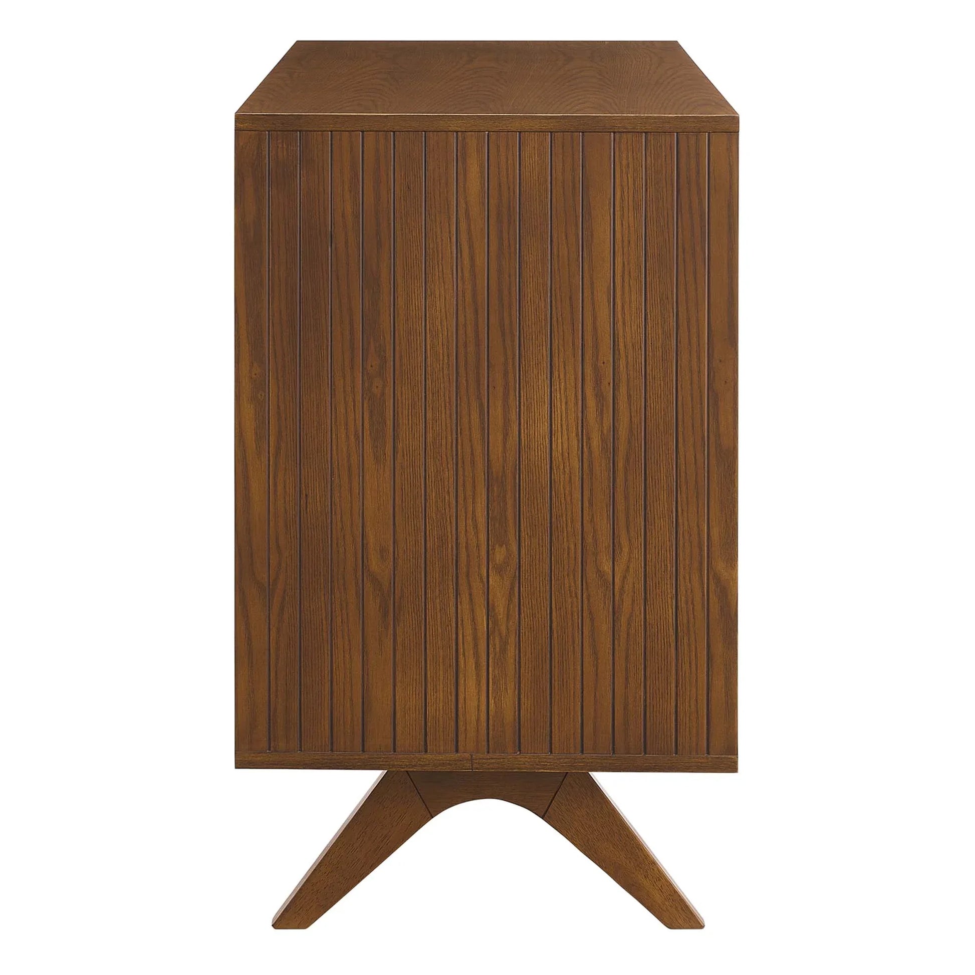 Dylan Dresser and Mirror in Walnut. - Venini Furniture 