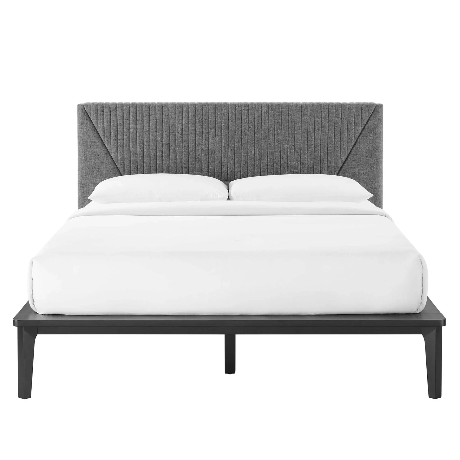 Dakota QUEEN Size 3 Piece Upholstered Bedroom Set. - Venini Furniture 
