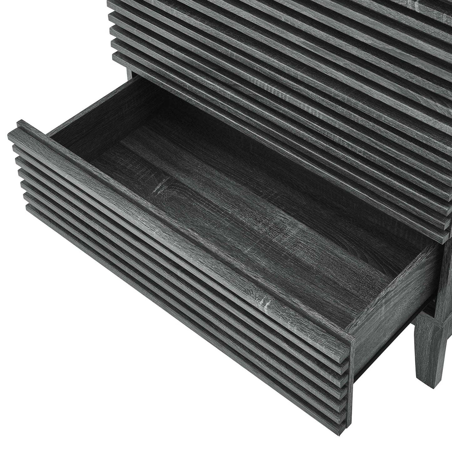 Render 5-Drawer Dresser Chest in Charcoal. - Venini Furniture 