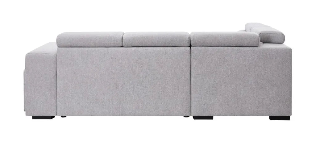 POSITANO Sectional in Dark or Light Grey and Left or Right - Venini Furniture 