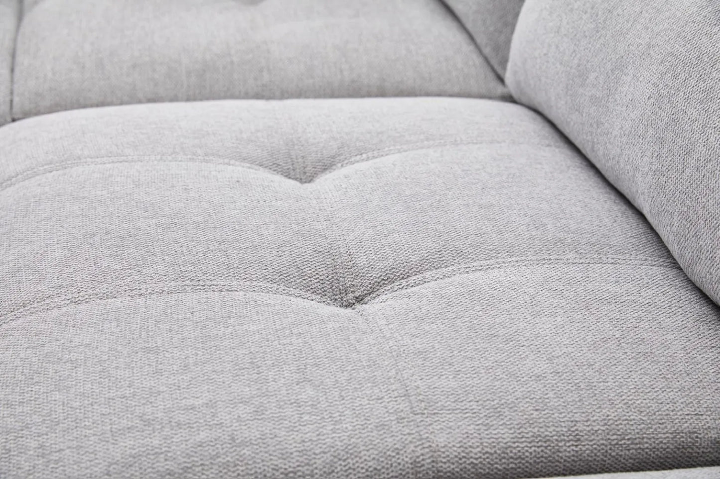 POSITANO Sectional in Dark or Light Grey and Left or Right - Venini Furniture 