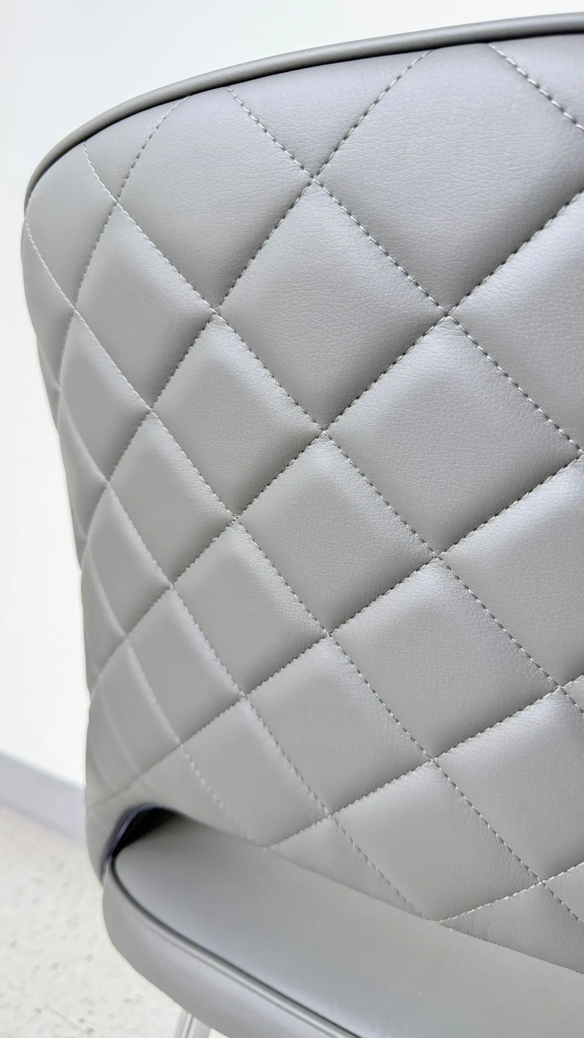 Hill Dining Chair Grey, Black & White. - Venini Furniture 