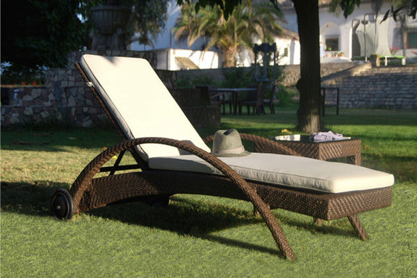 Atlantis Patio Chaise Lounge with wheels SKU: 903-1324-JBP